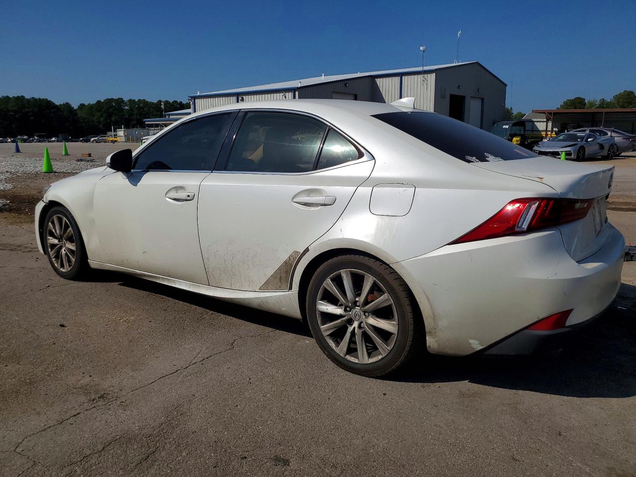 2015 Lexus Is 250 White vin: JTHBF1D25F5080947