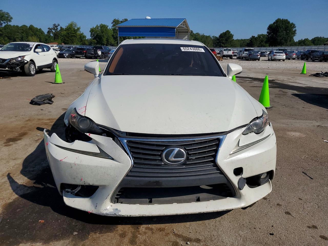 2015 Lexus Is 250 White vin: JTHBF1D25F5080947