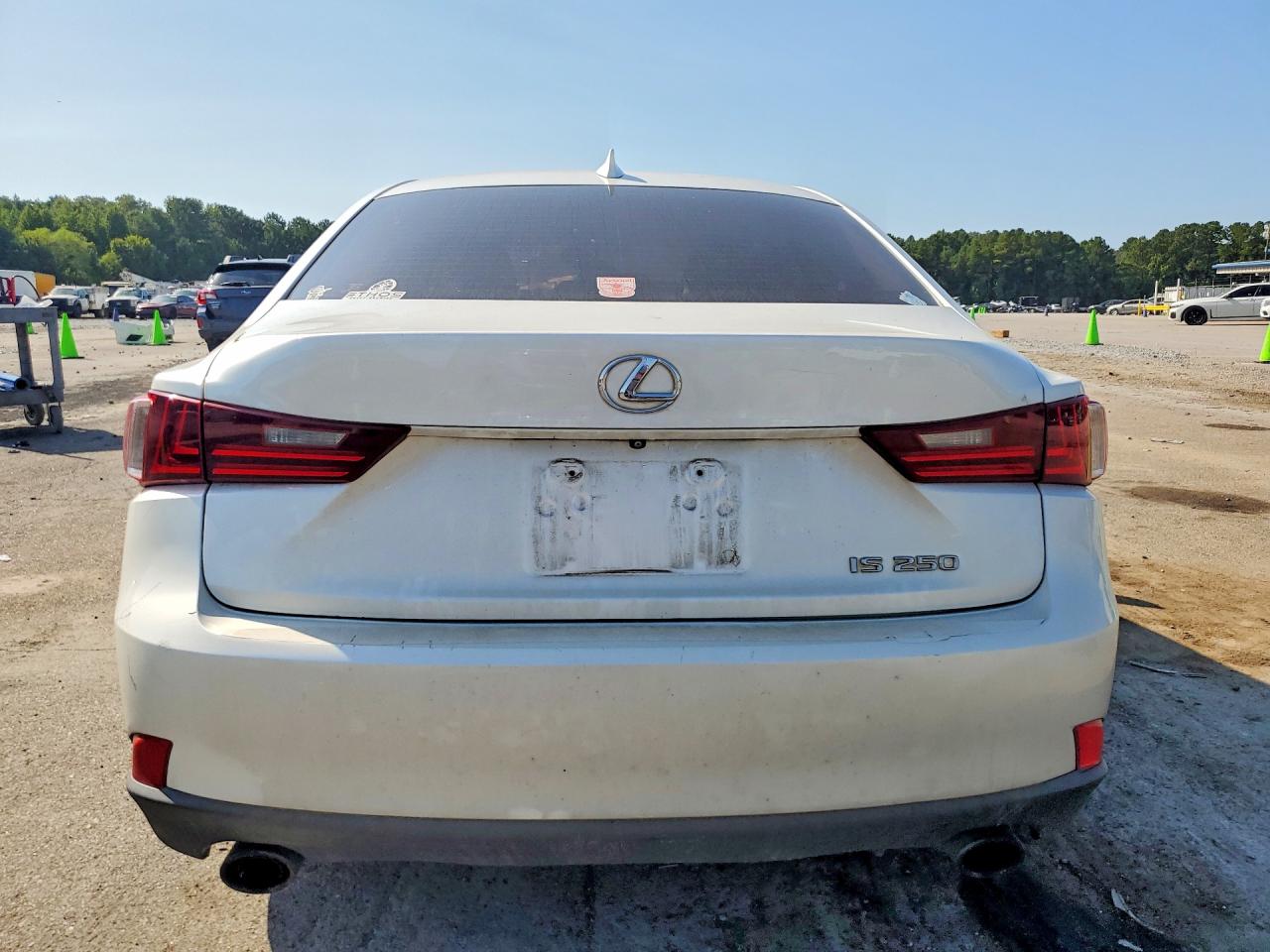 2015 Lexus Is 250 White vin: JTHBF1D25F5080947