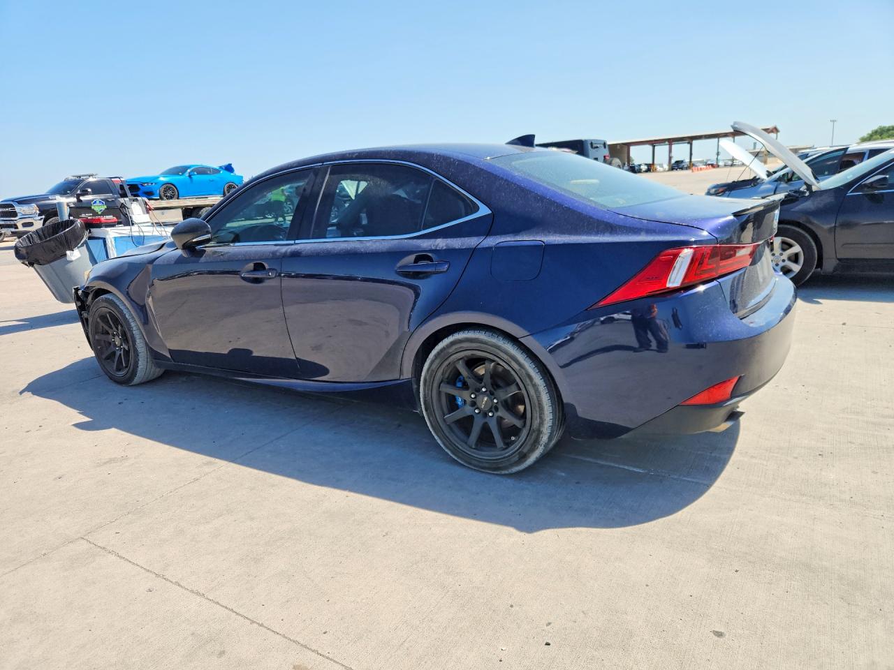 2014 Lexus Is 250 Blue vin: JTHBF1D26E5008914