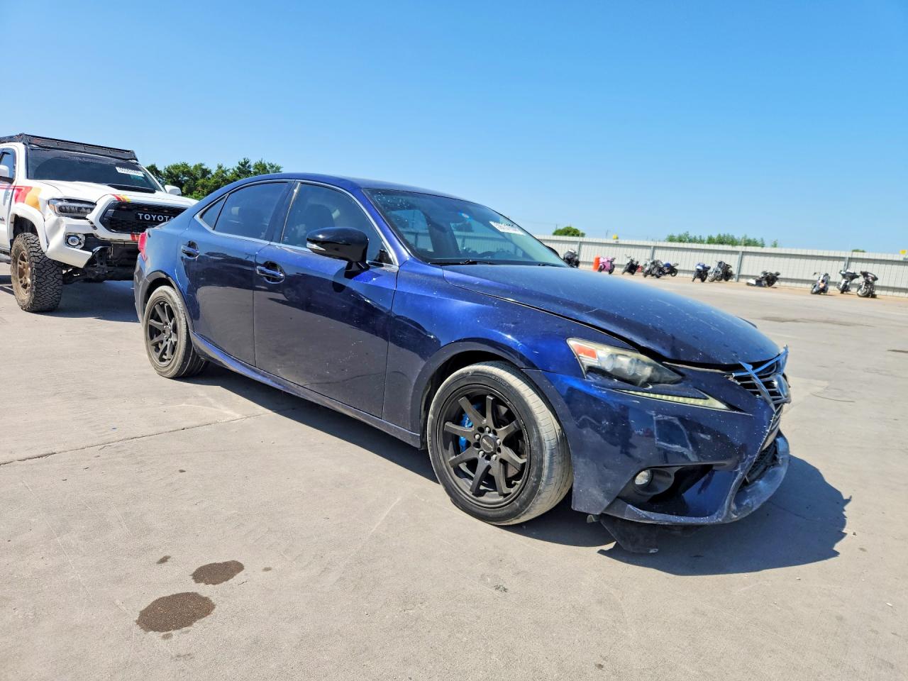 2014 Lexus Is 250 Blue vin: JTHBF1D26E5008914
