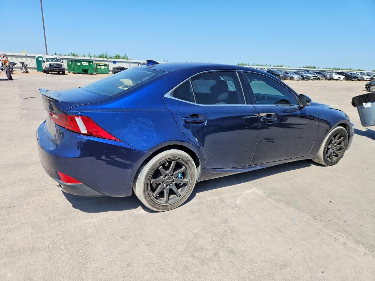 2014 Lexus Is 250 Blue vin: JTHBF1D26E5008914