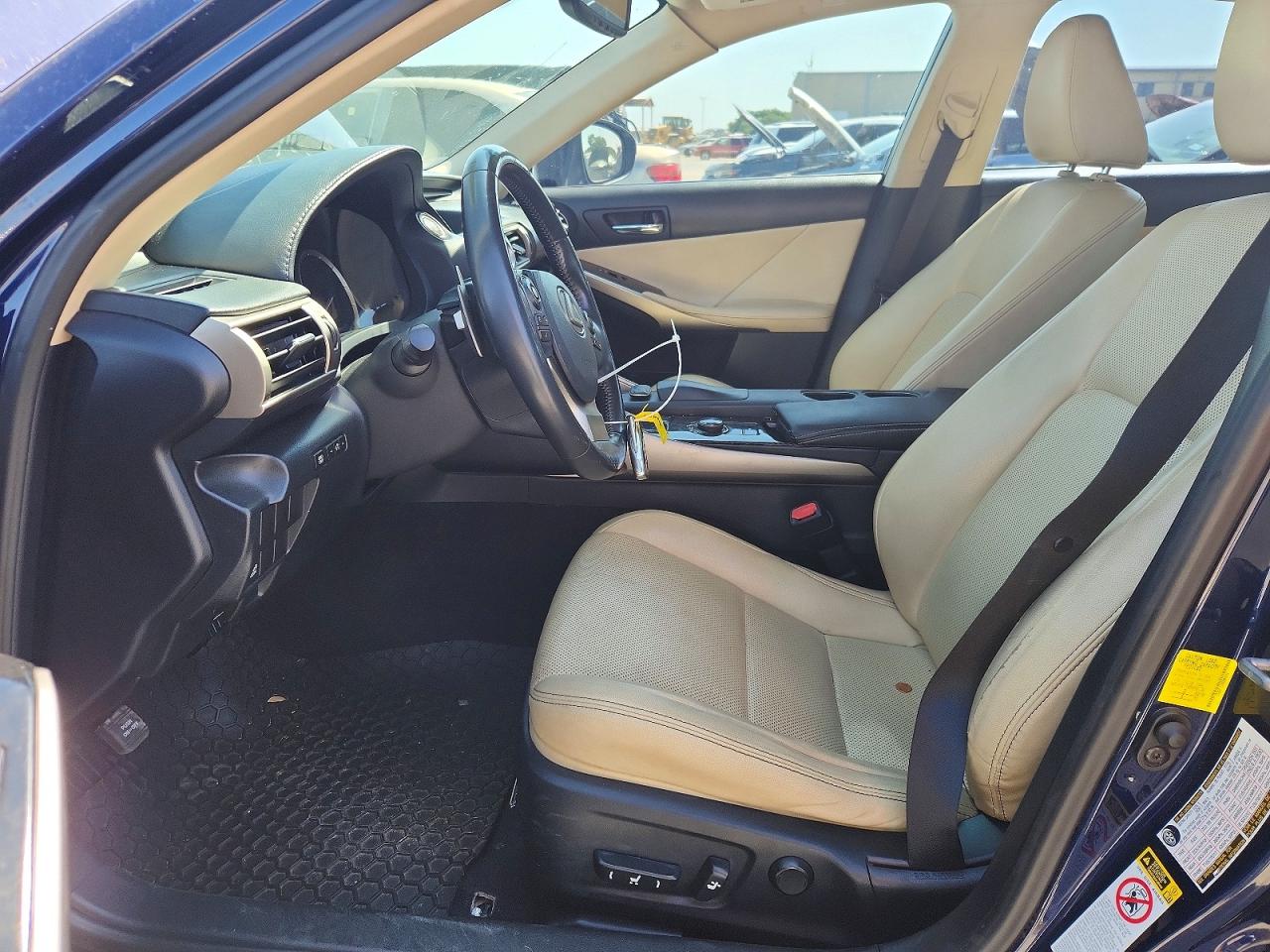 2014 Lexus Is 250 Blue vin: JTHBF1D26E5008914