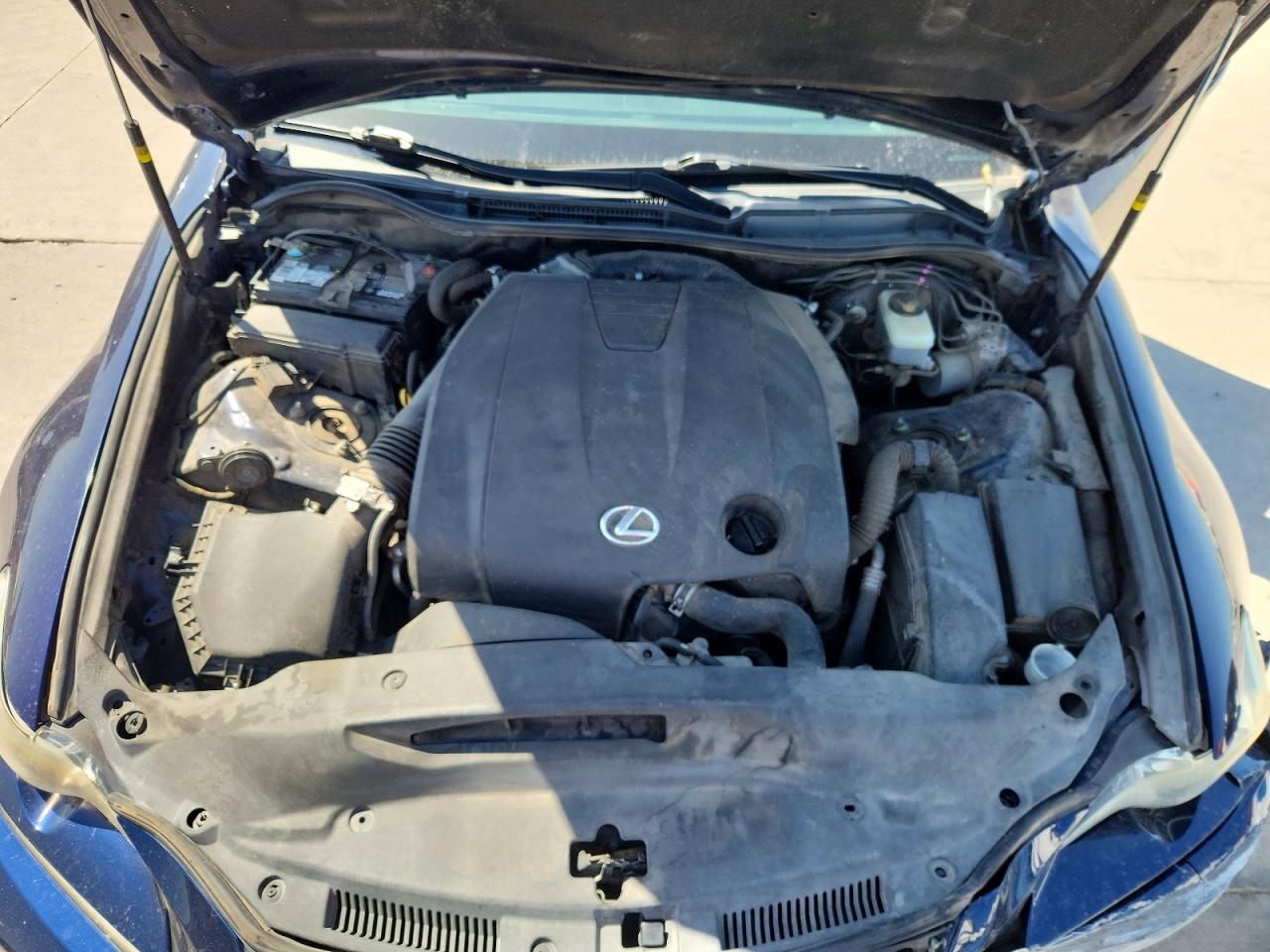 2014 Lexus Is 250 Blue vin: JTHBF1D26E5008914