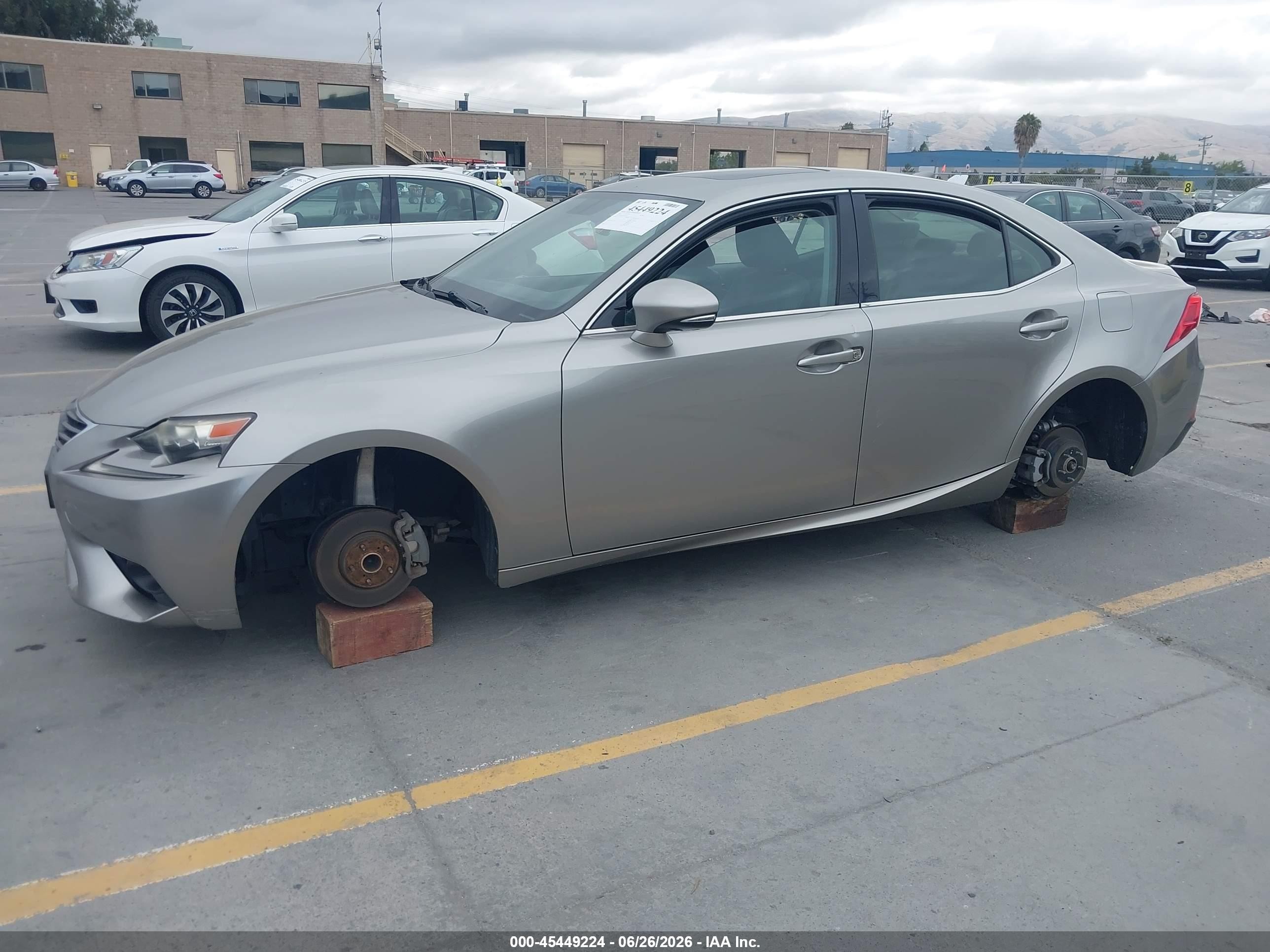 2014 Lexus Is 250   Champagne vin: JTHBF1D26E5012252