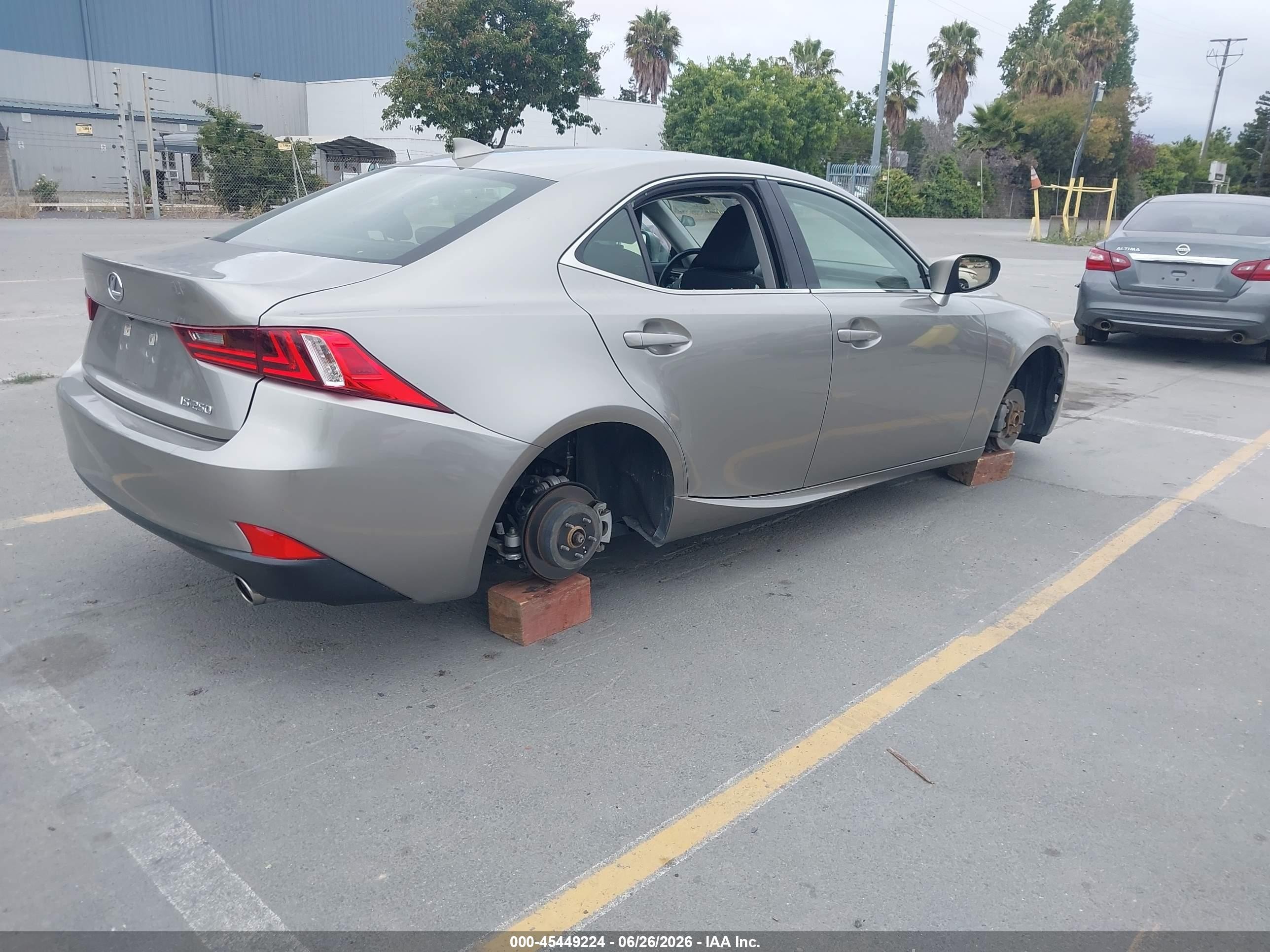 2014 Lexus Is 250   Champagne vin: JTHBF1D26E5012252