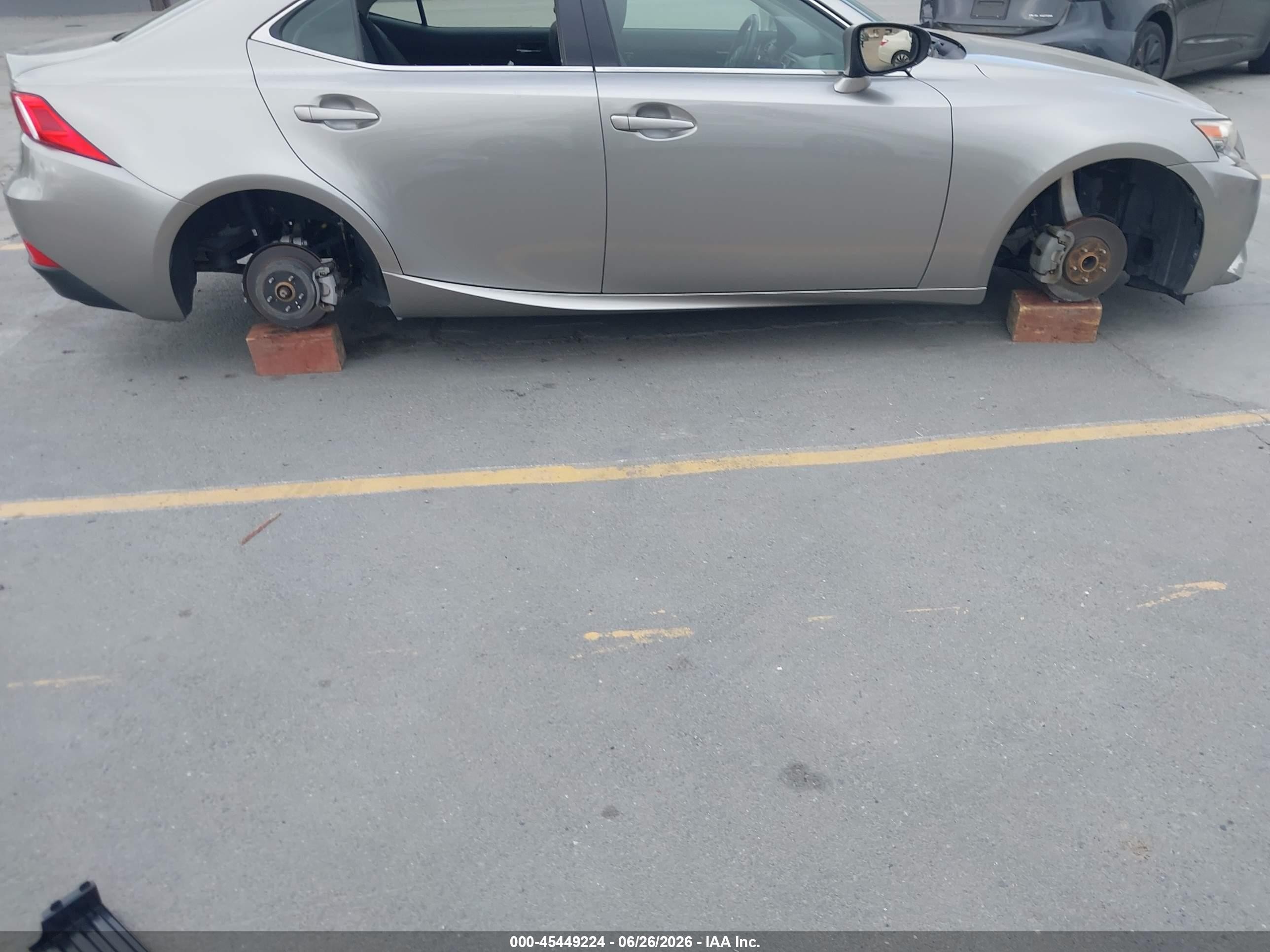 2014 Lexus Is 250   Champagne vin: JTHBF1D26E5012252