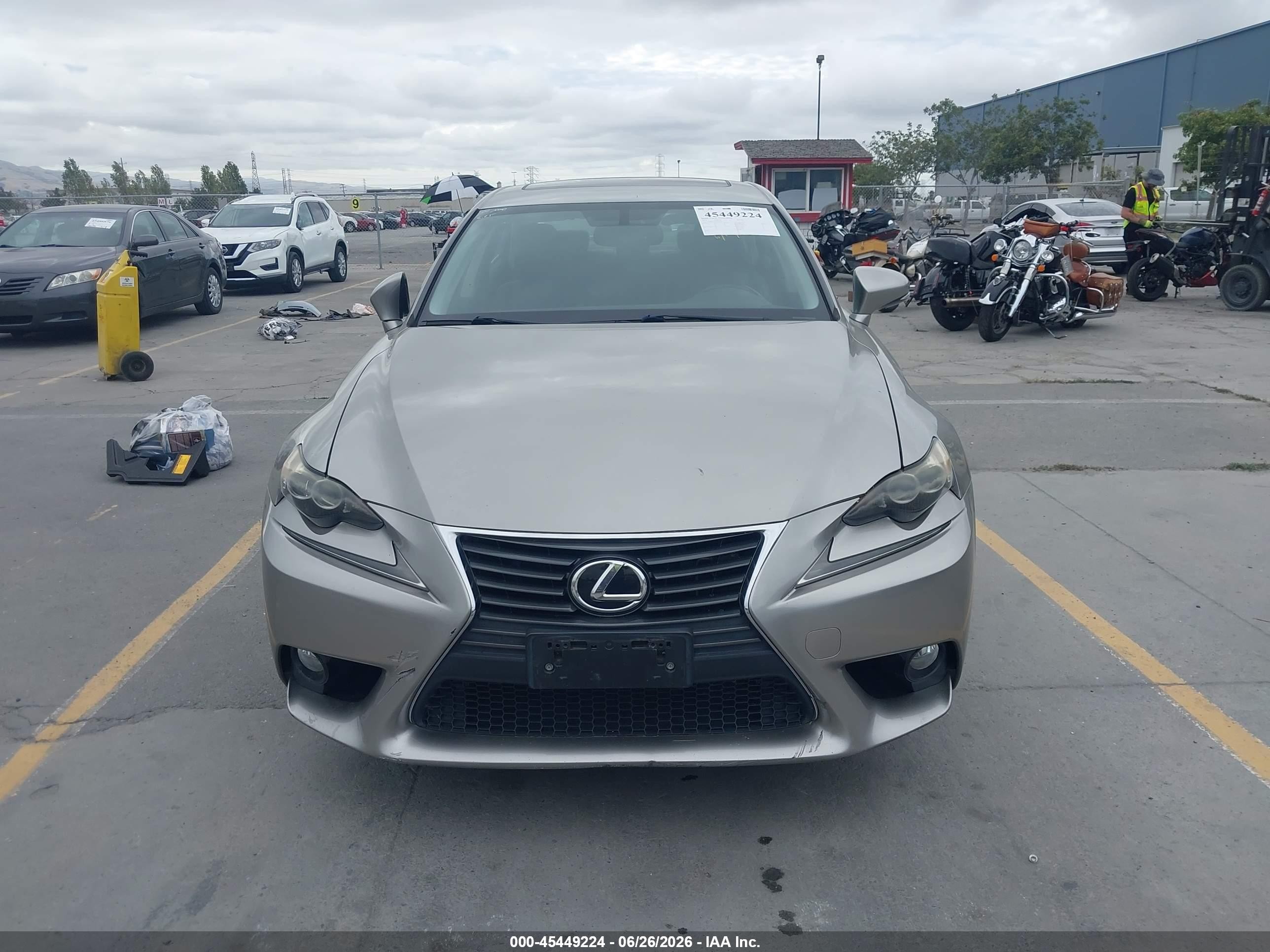2014 Lexus Is 250   Champagne vin: JTHBF1D26E5012252