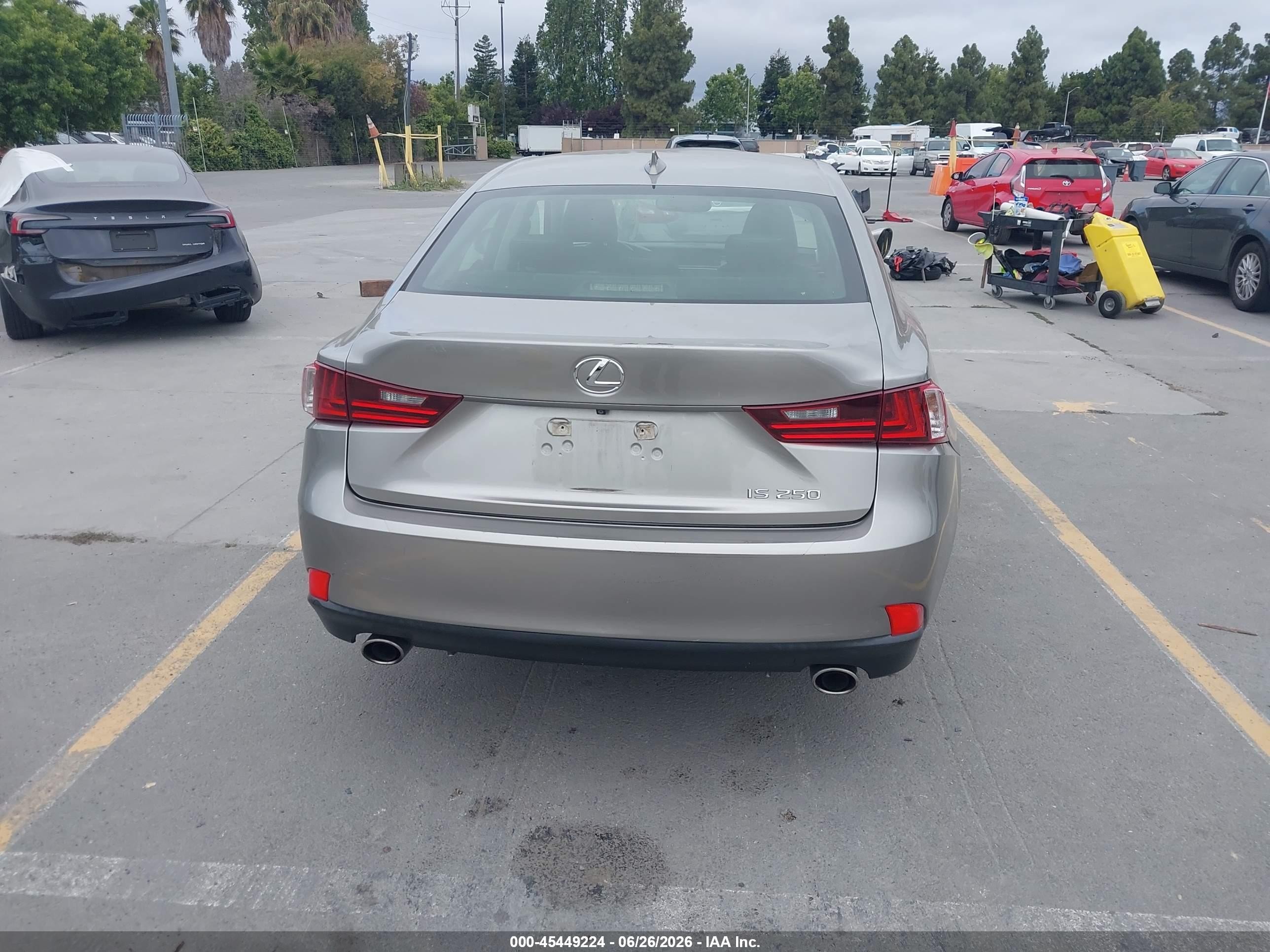 2014 Lexus Is 250   Champagne vin: JTHBF1D26E5012252