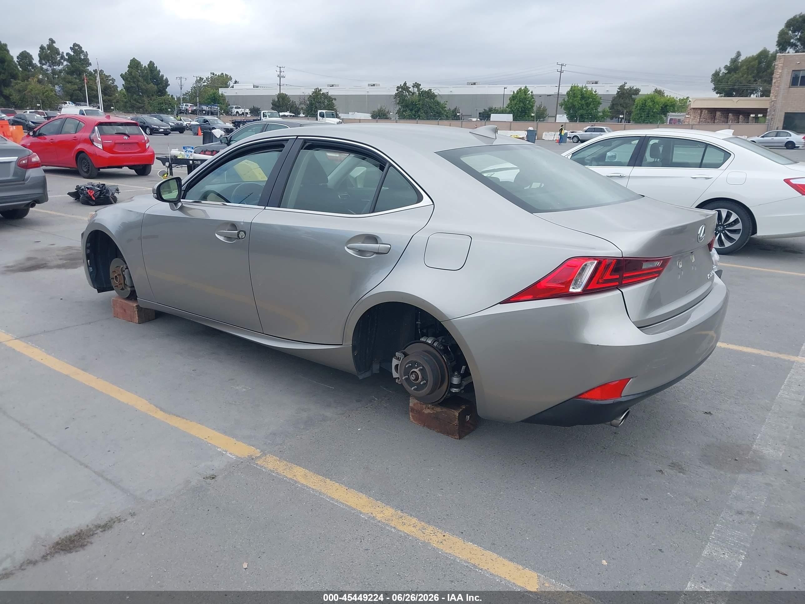 2014 Lexus Is 250   Champagne vin: JTHBF1D26E5012252