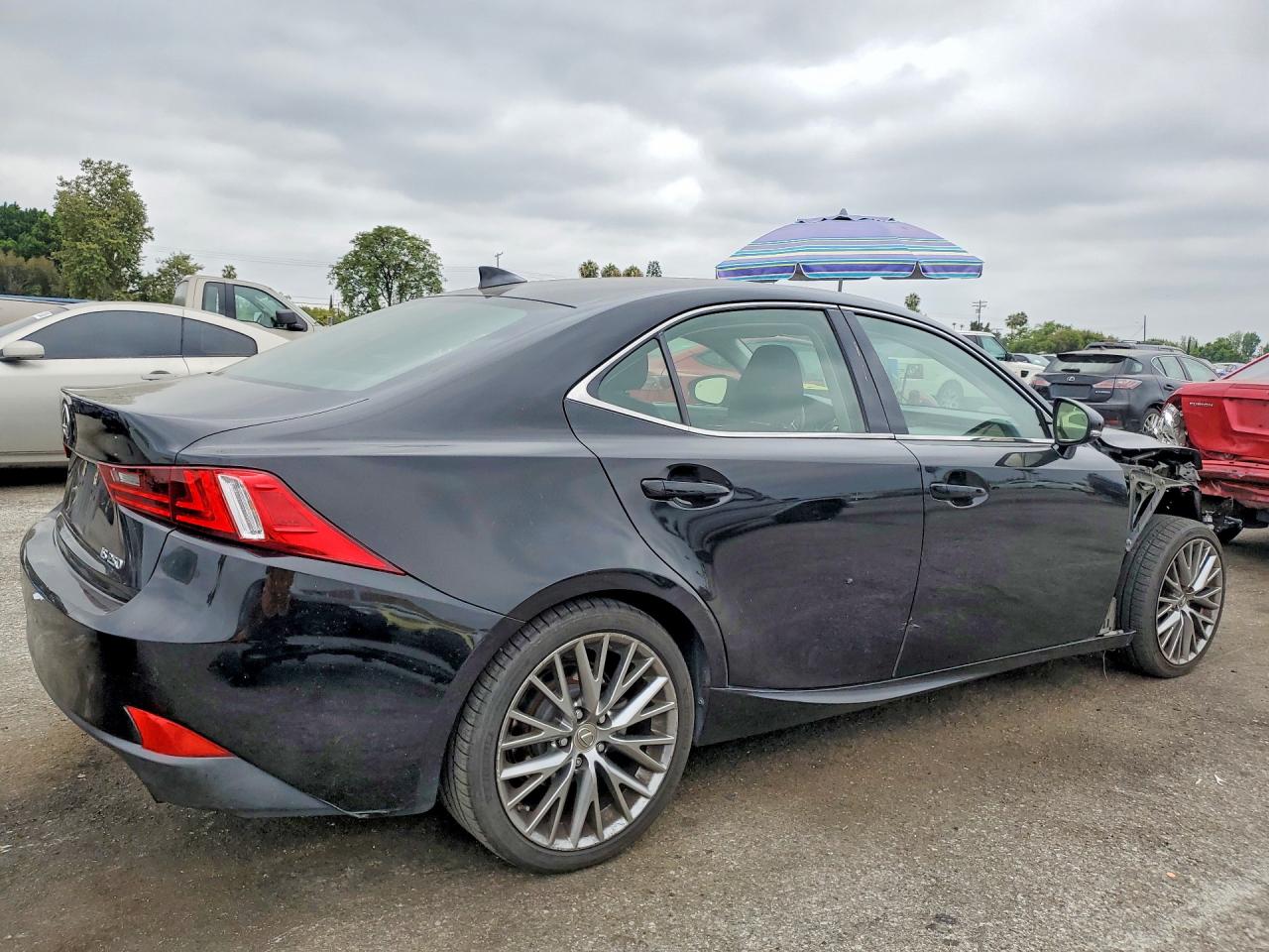 2014 Lexus Is 250 Черный vin: JTHBF1D26E5016009