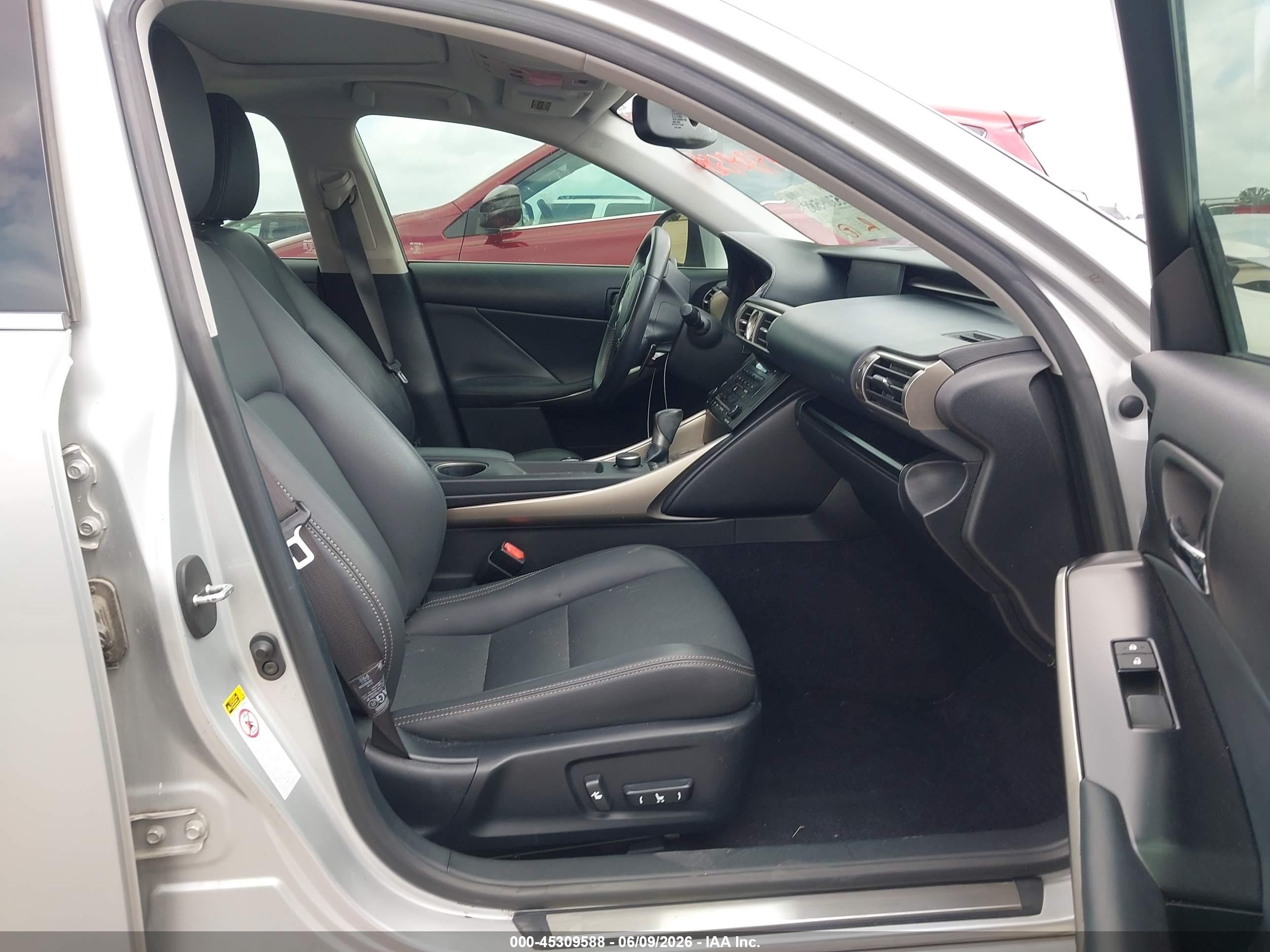 2014 Lexus Is 250   Silver vin: JTHBF1D26E5022490