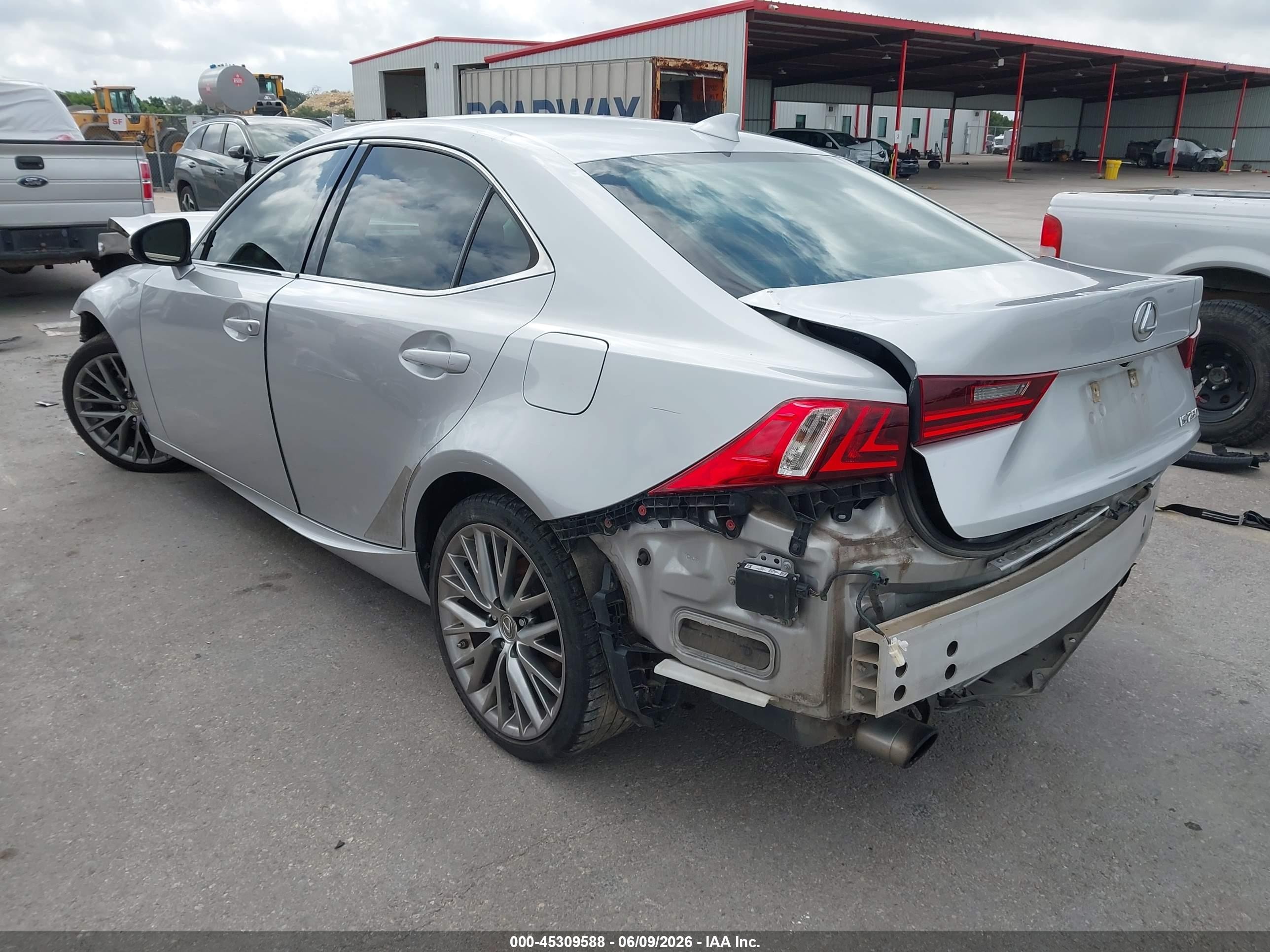 2014 Lexus Is 250   Silver vin: JTHBF1D26E5022490