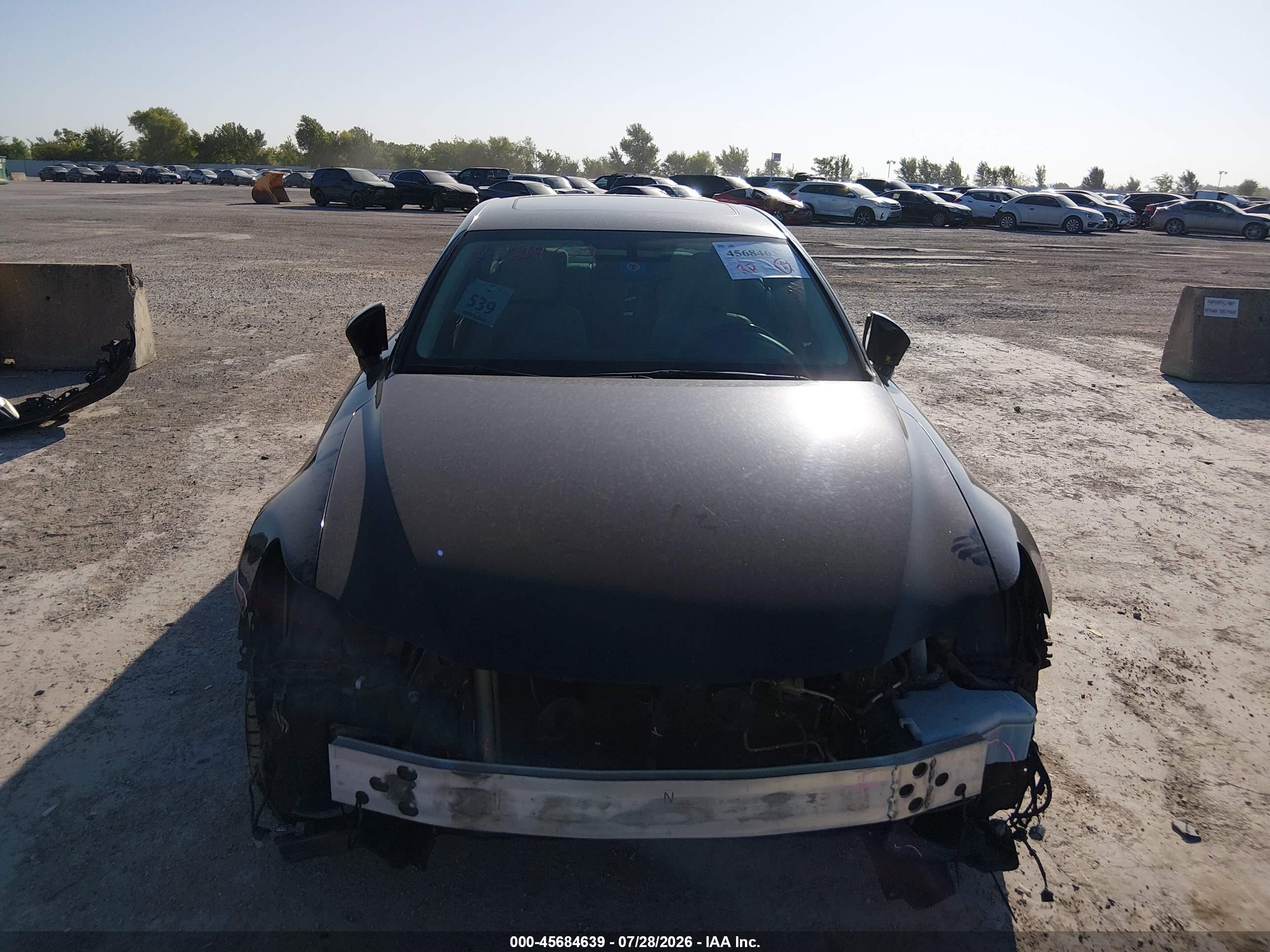 2014 Lexus Is 250   Black vin: JTHBF1D26E5023252