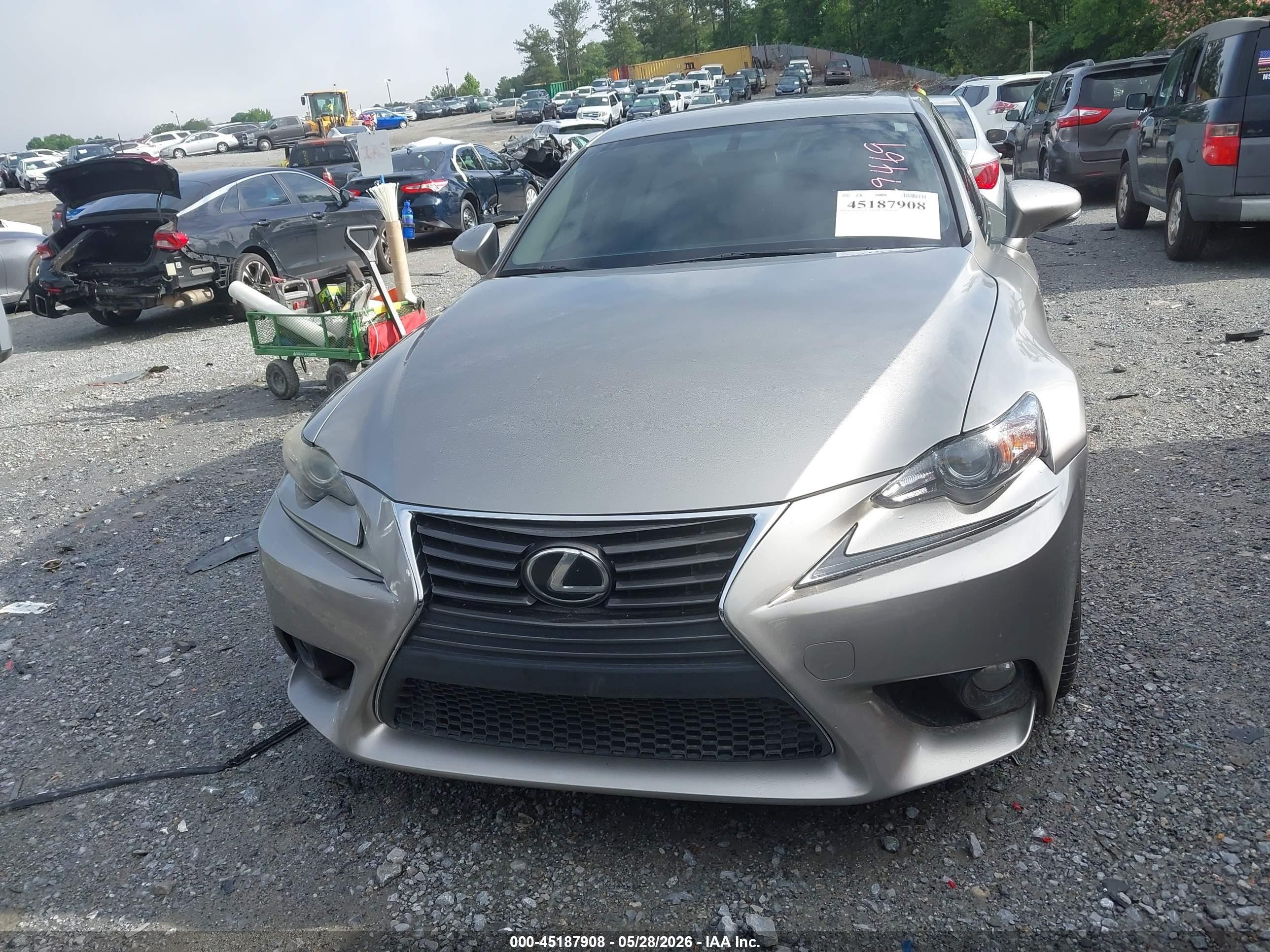 2014 Lexus Is 250 Champagne vin: JTHBF1D26E5029469