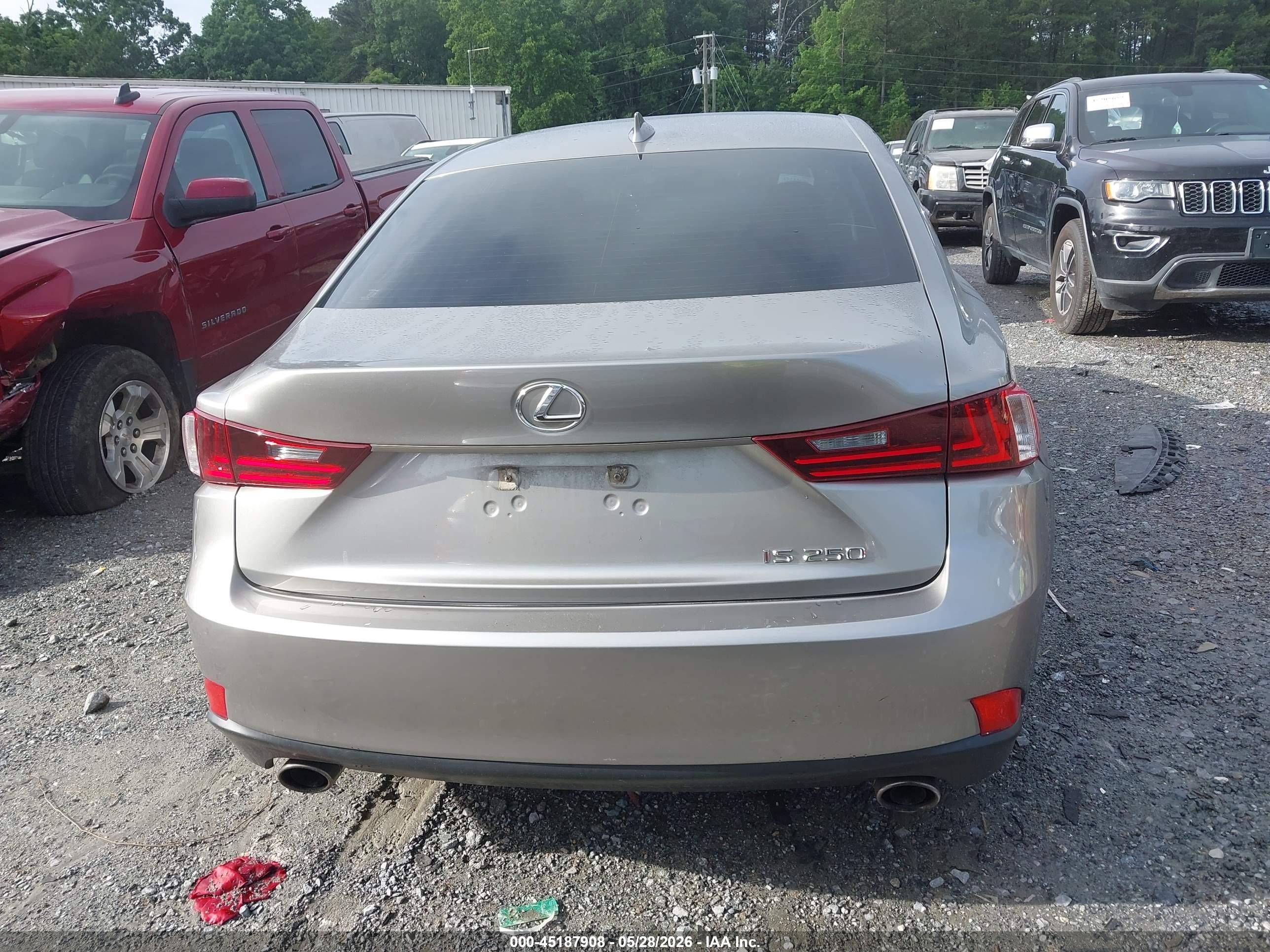 2014 Lexus Is 250 Champagne vin: JTHBF1D26E5029469