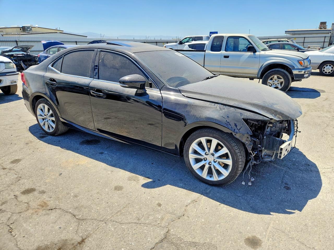 2014 Lexus Is 250 Черный vin: JTHBF1D26E5041685