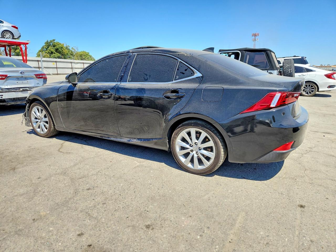 2014 Lexus Is 250 Черный vin: JTHBF1D26E5041685
