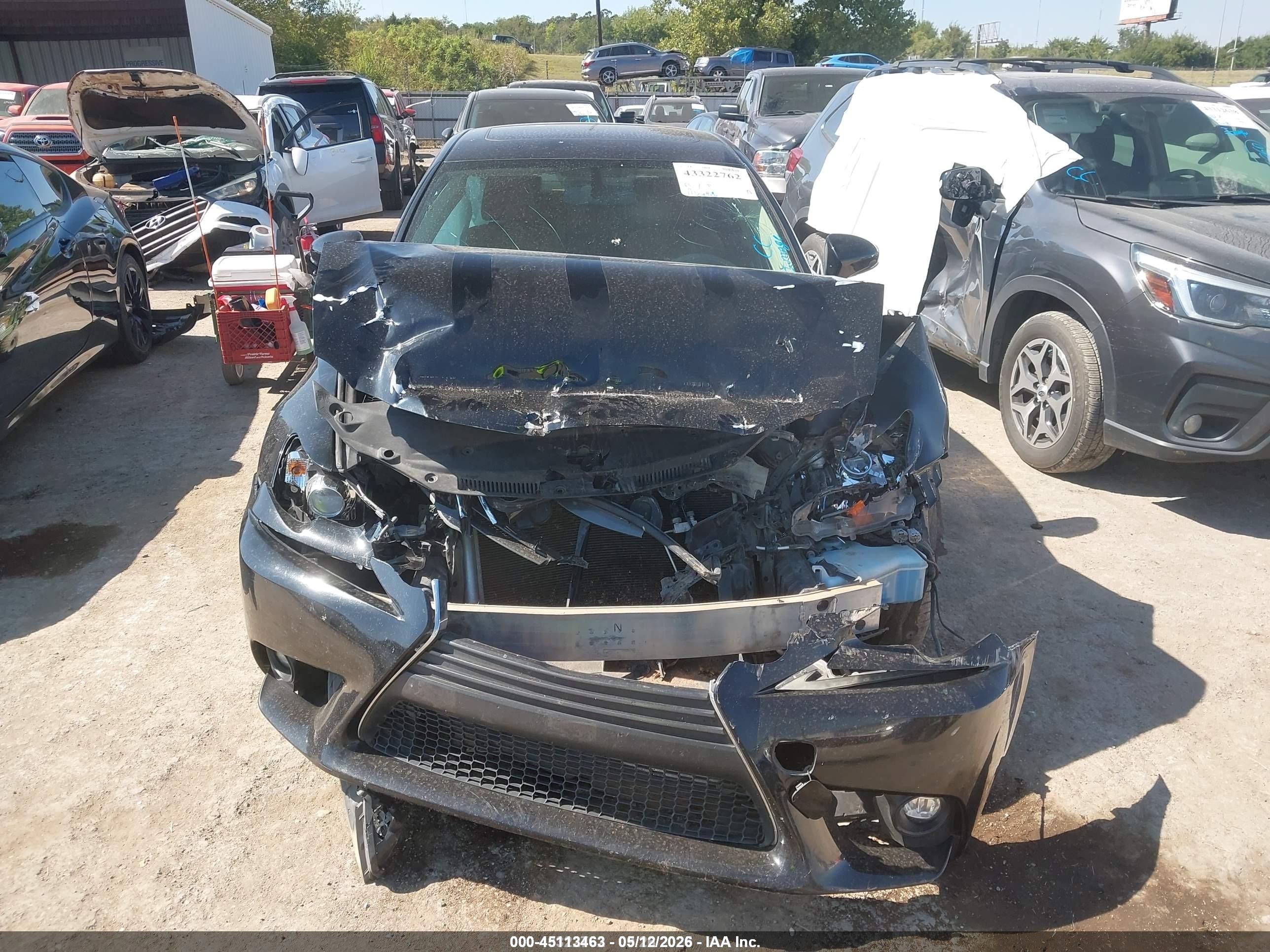 2015 Lexus Is 250 Black vin: JTHBF1D26F5049593