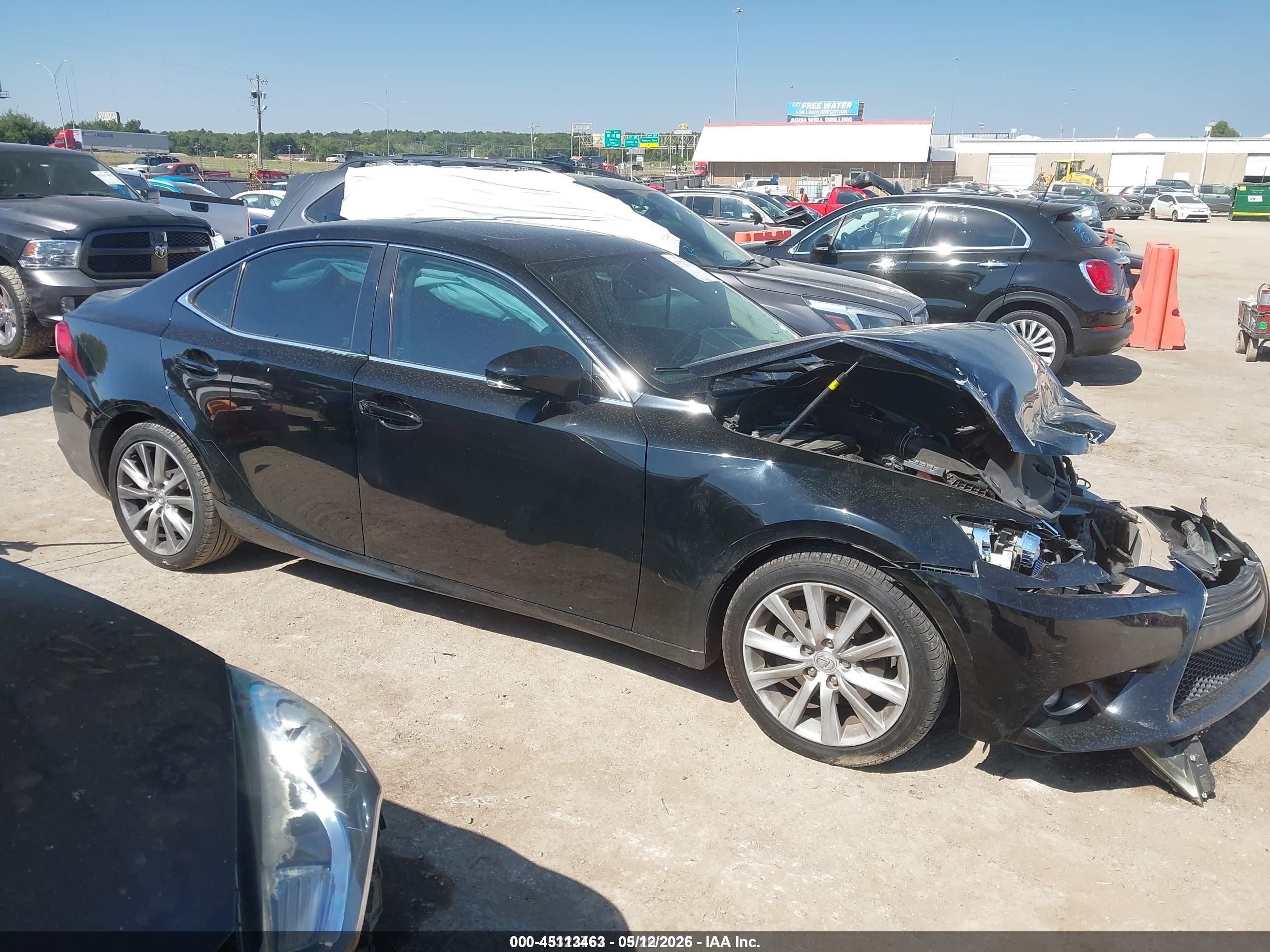 2015 Lexus Is 250 Black vin: JTHBF1D26F5049593