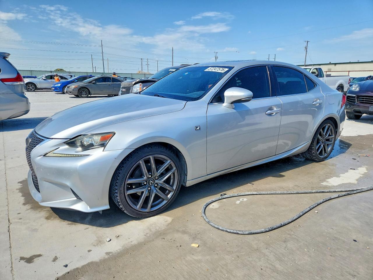 2015 Lexus Is 250 Серебряный vin: JTHBF1D26F5051764