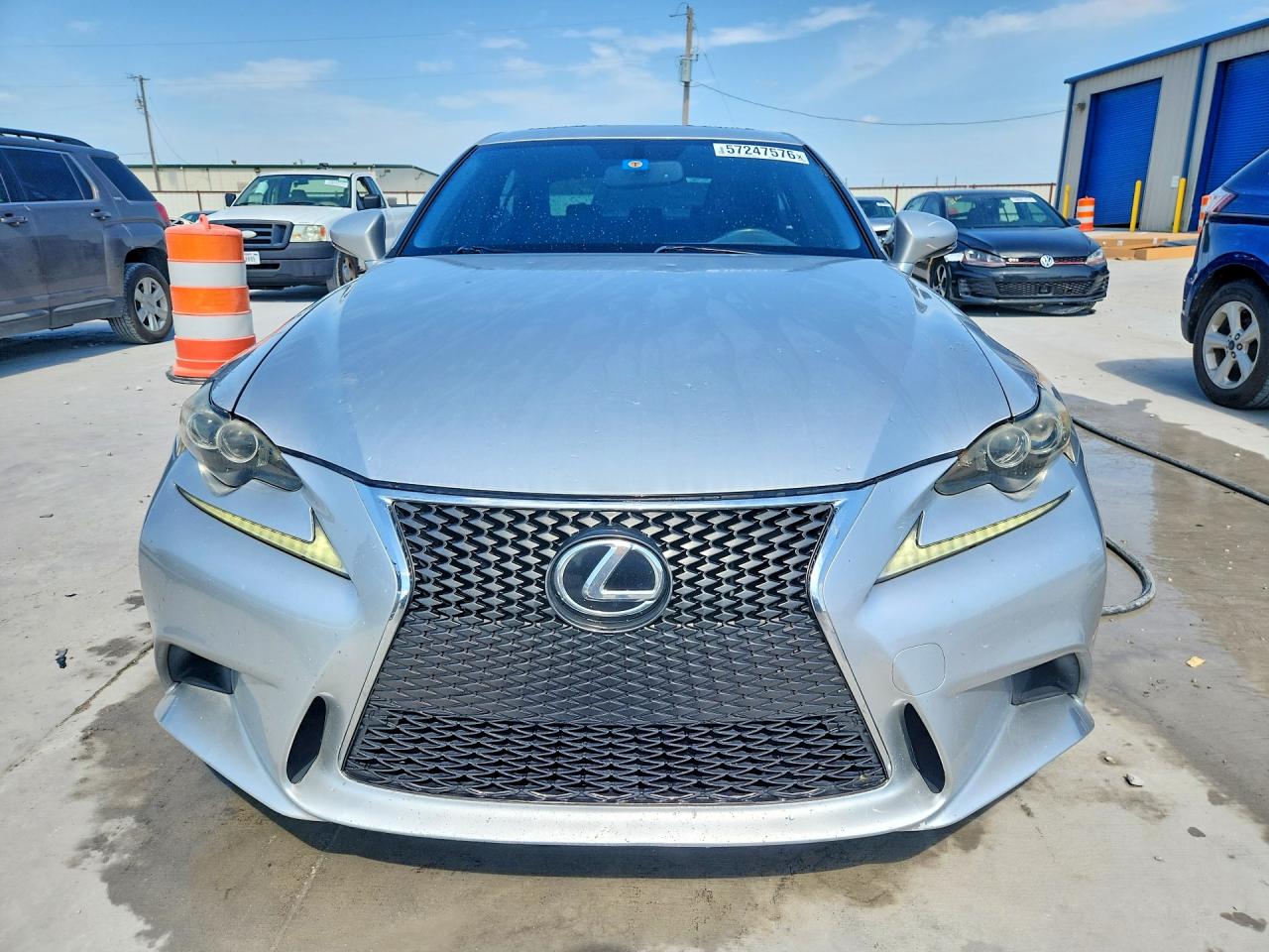 2015 Lexus Is 250 Серебряный vin: JTHBF1D26F5051764