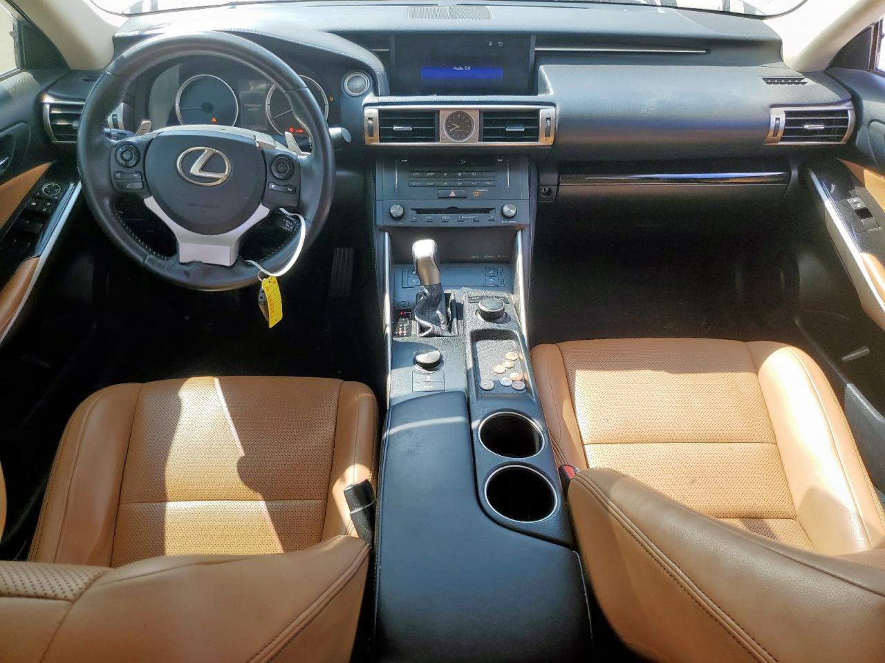 2015 Lexus Is 250 White vin: JTHBF1D26F5055135