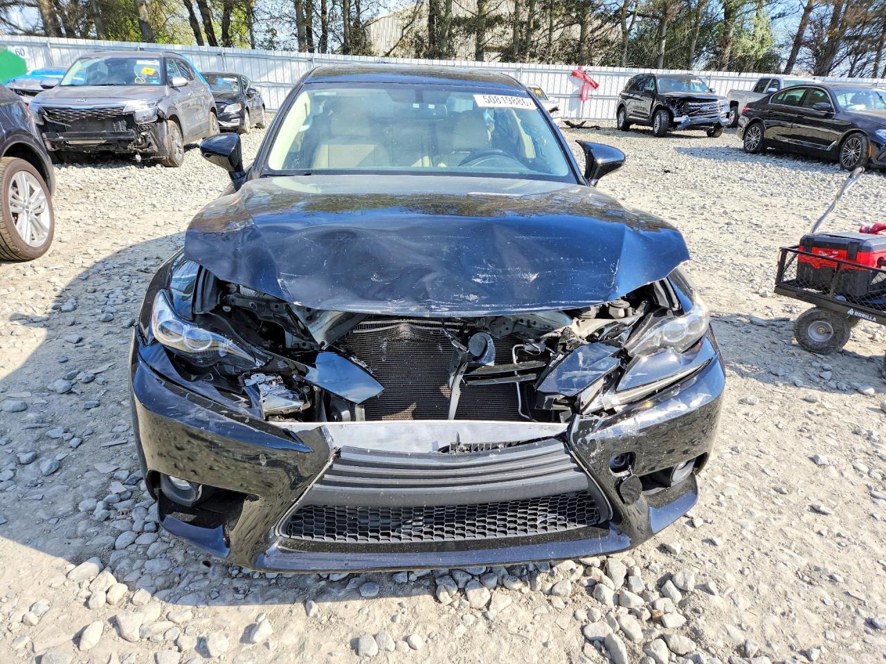 2015 Lexus Is 250 Black vin: JTHBF1D26F5056205