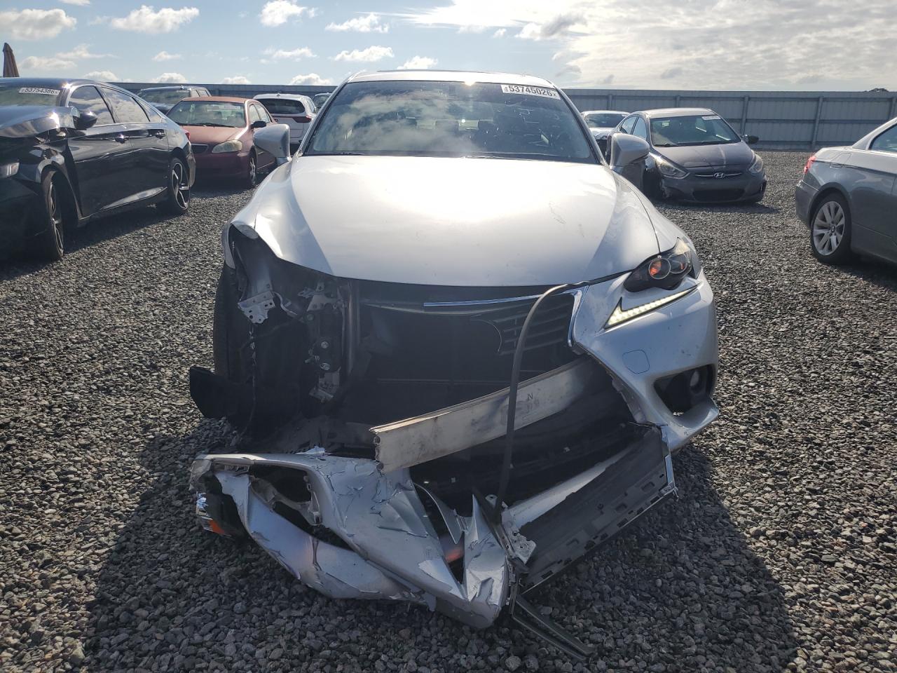 2015 Lexus Is 250 Silver vin: JTHBF1D26F5056382