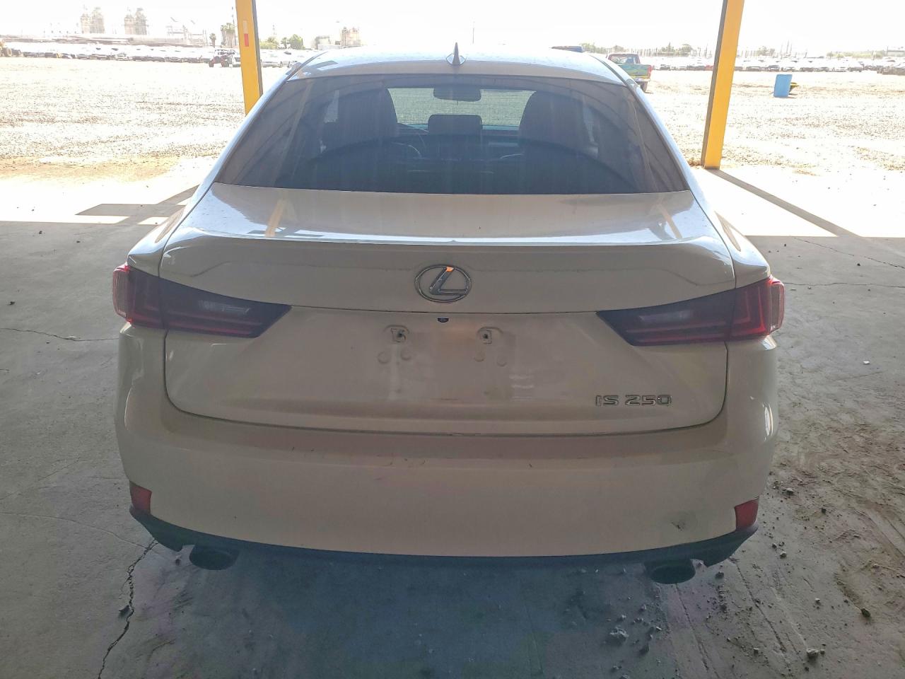 2015 Lexus Is 250 Белый vin: JTHBF1D26F5062876