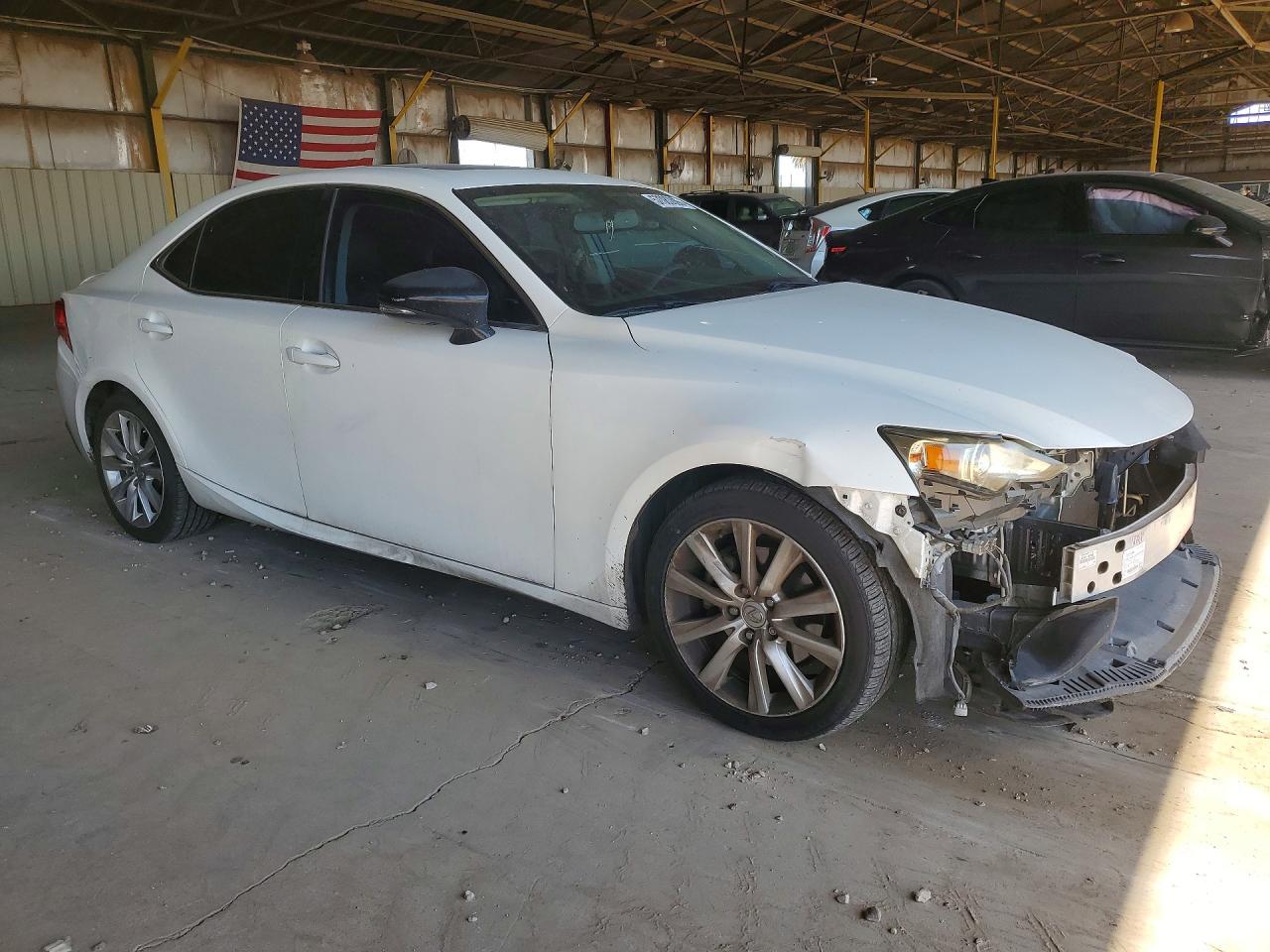 2015 Lexus Is 250 Белый vin: JTHBF1D26F5062876