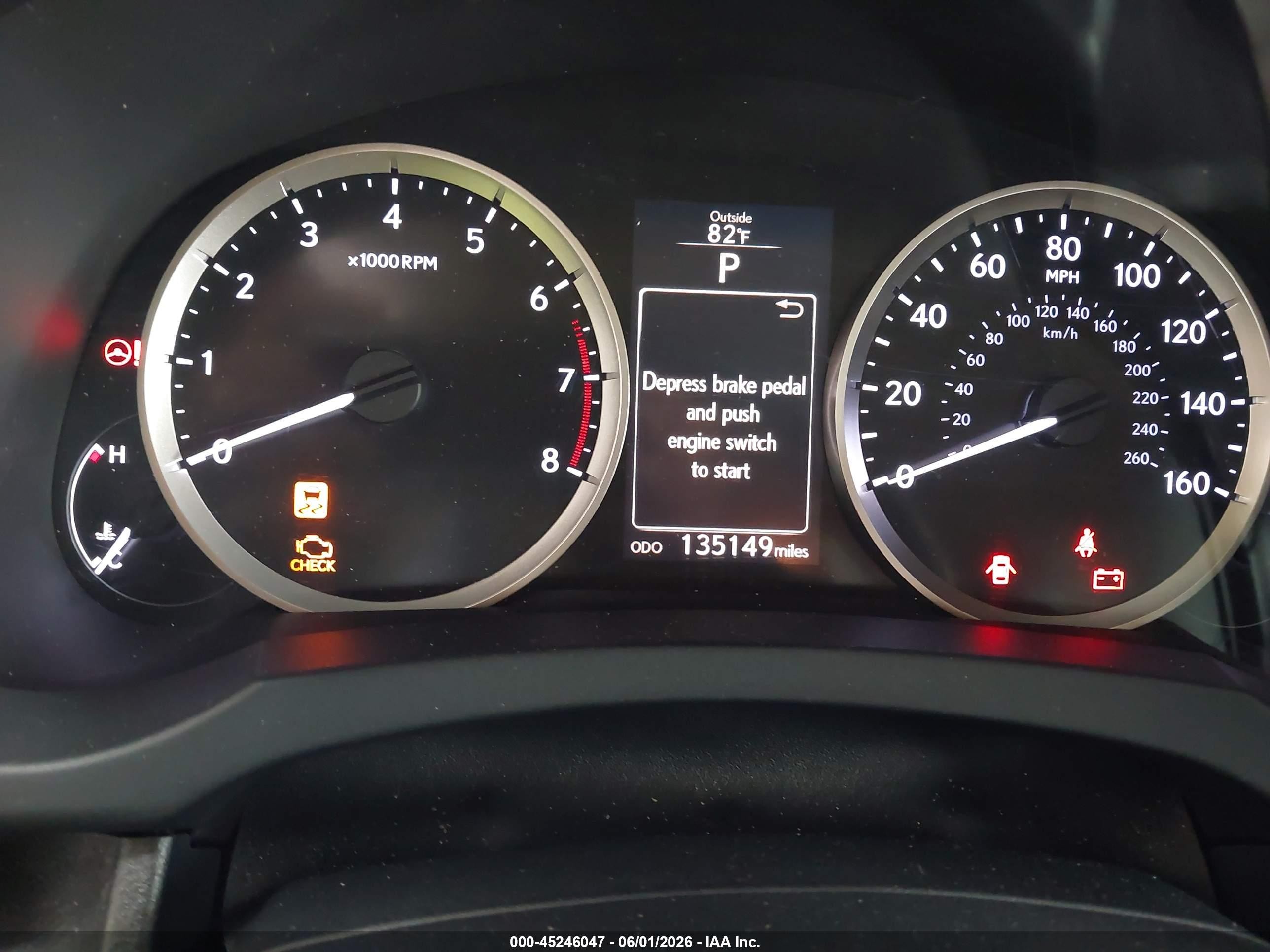 2015 Lexus Is 250   Red vin: JTHBF1D26F5067396