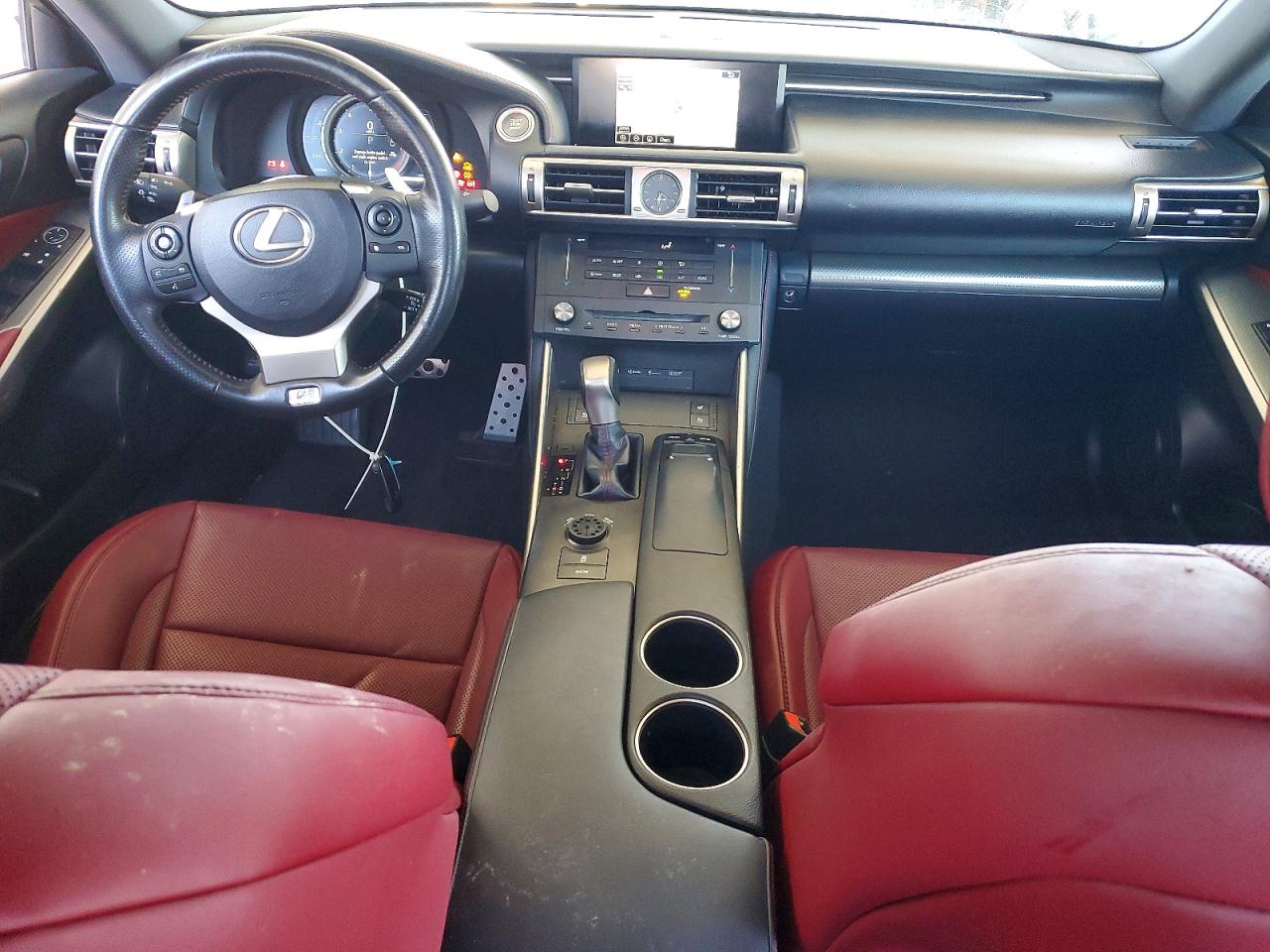 2015 Lexus Is 250 Base White vin: JTHBF1D26F5070511