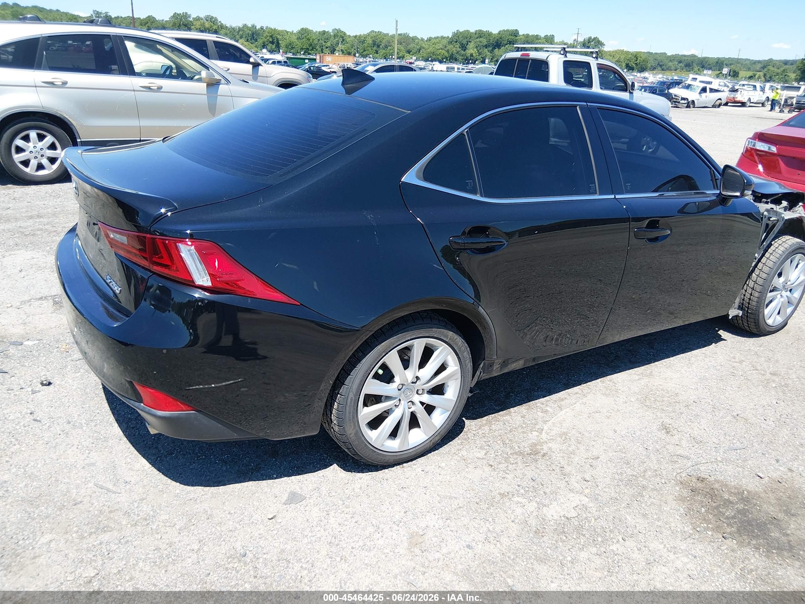 2015 Lexus Is 250 Black vin: JTHBF1D26F5071531