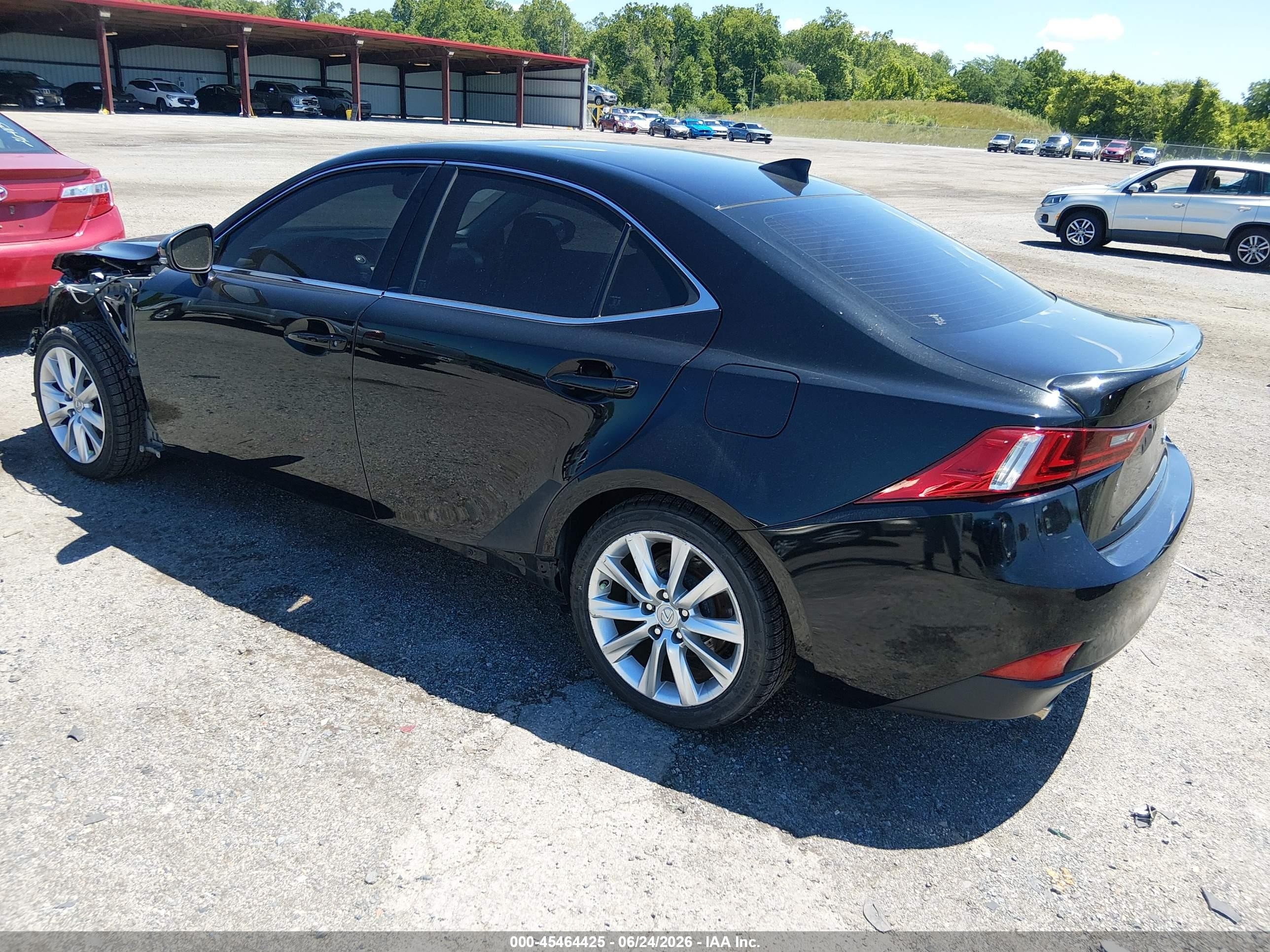 2015 Lexus Is 250 Black vin: JTHBF1D26F5071531