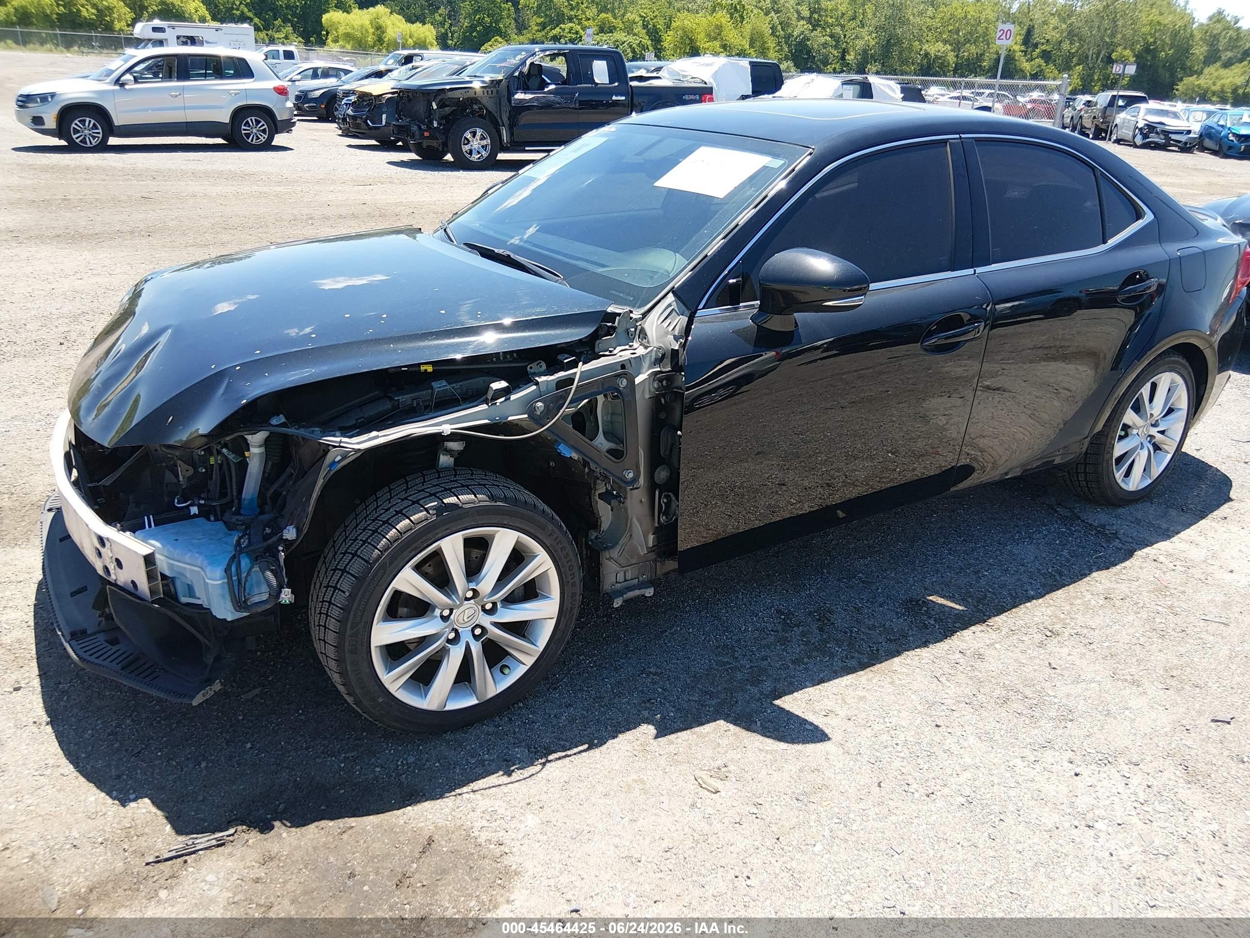 2015 Lexus Is 250 Black vin: JTHBF1D26F5071531