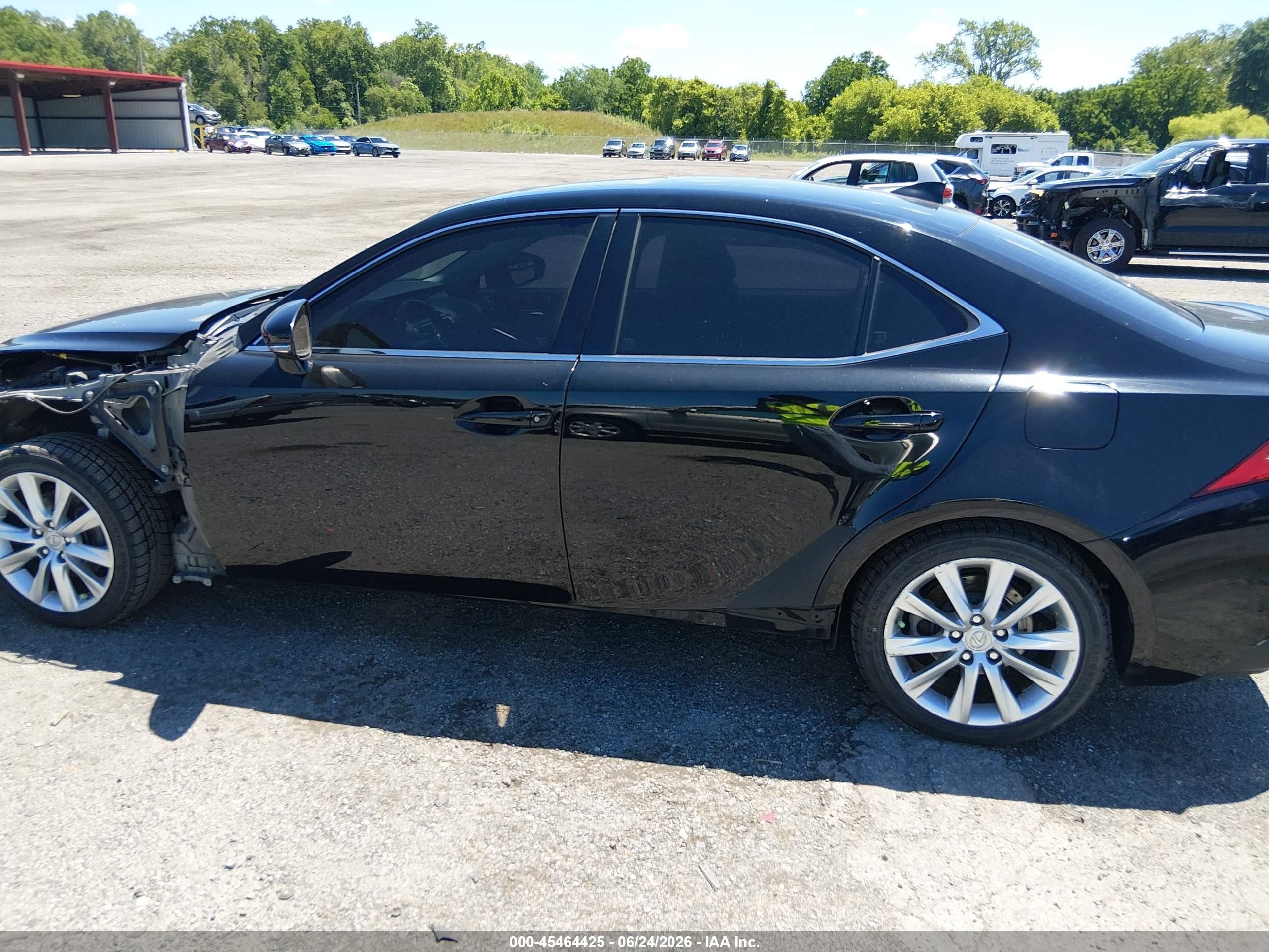 2015 Lexus Is 250 Black vin: JTHBF1D26F5071531