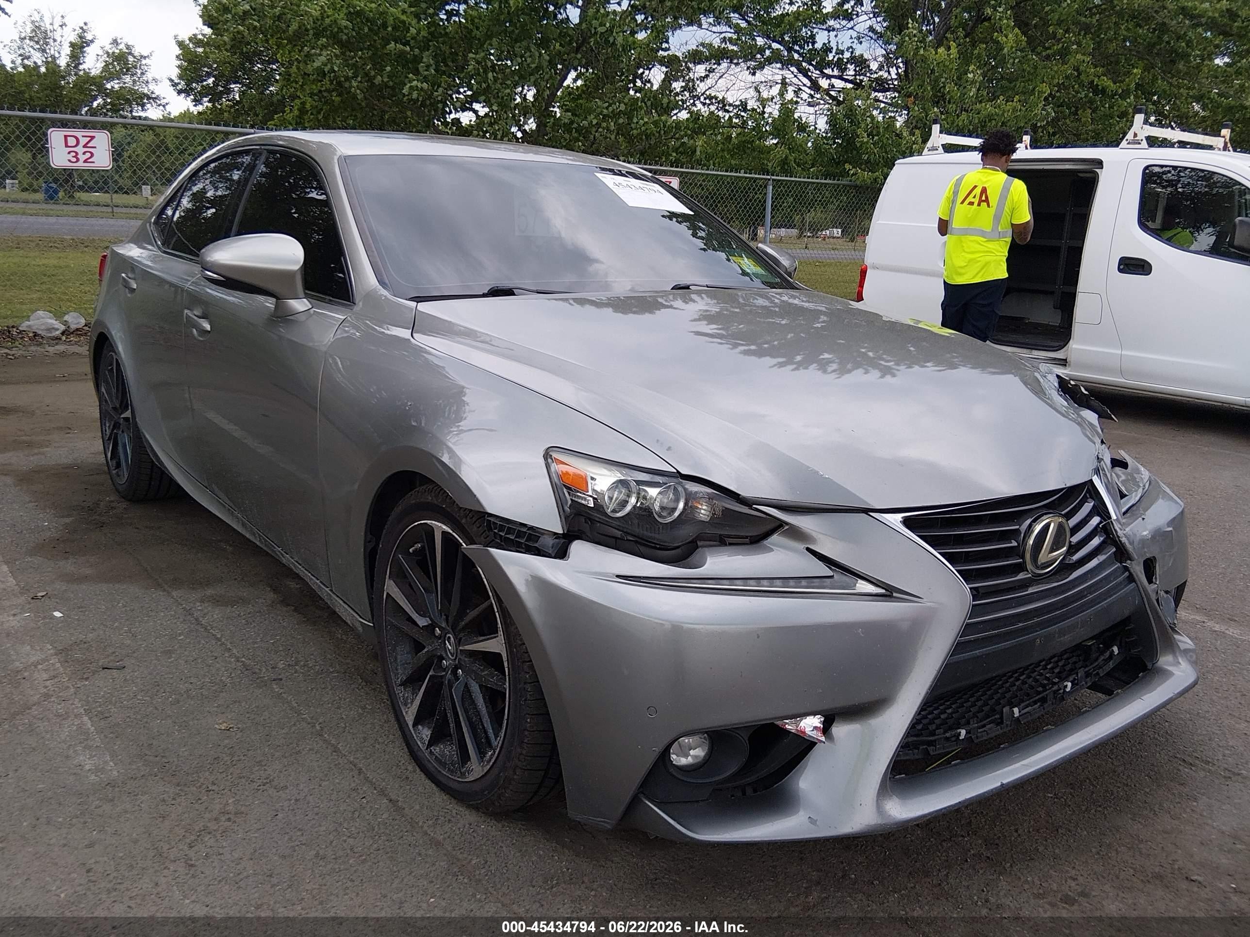 2015 Lexus Is 250   Gray vin: JTHBF1D26F5072386