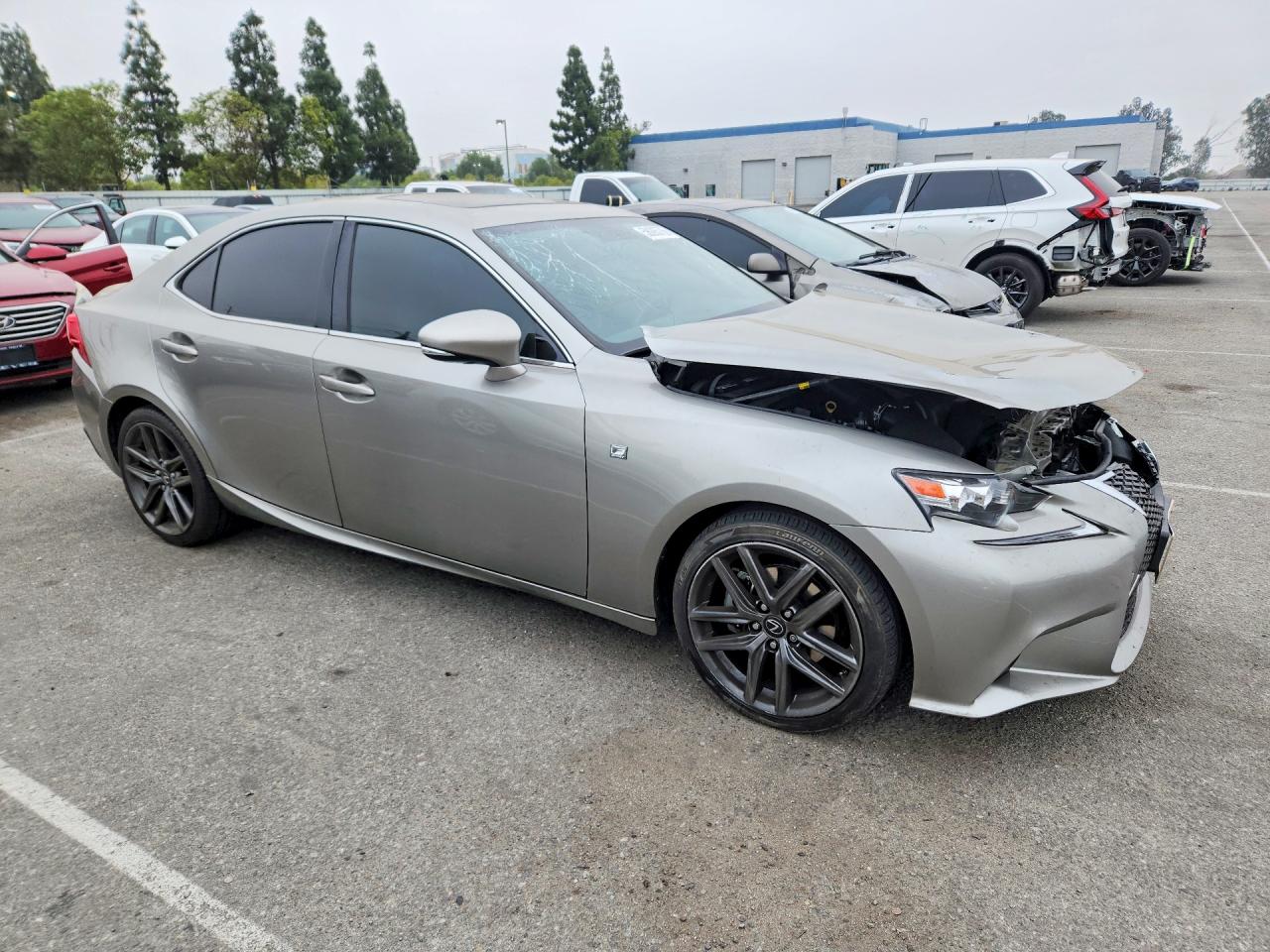 2015 Lexus Is 250 Silver vin: JTHBF1D26F5072887