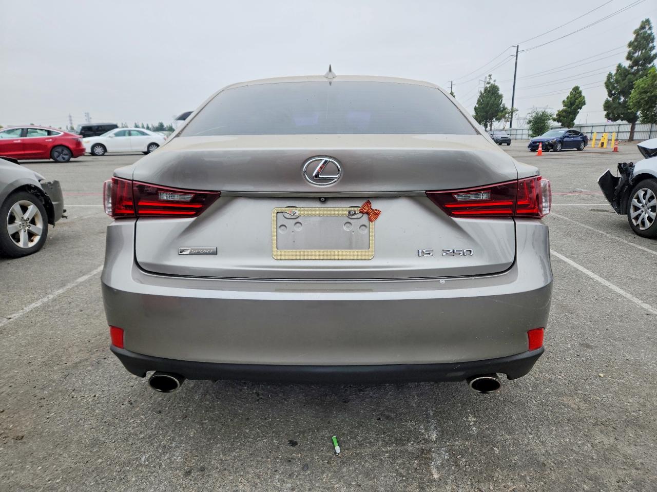 2015 Lexus Is 250 Silver vin: JTHBF1D26F5072887
