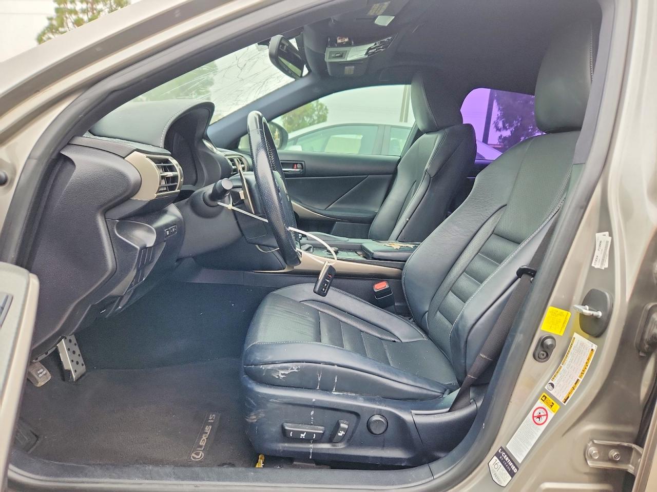 2015 Lexus Is 250 Silver vin: JTHBF1D26F5072887