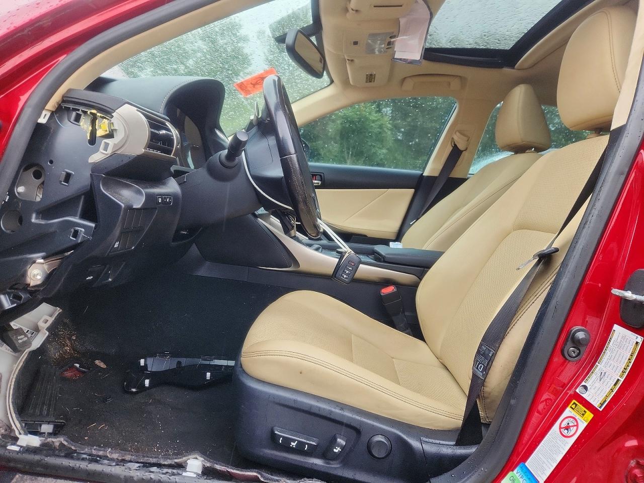 2015 Lexus Is 250 Red vin: JTHBF1D26F5076499