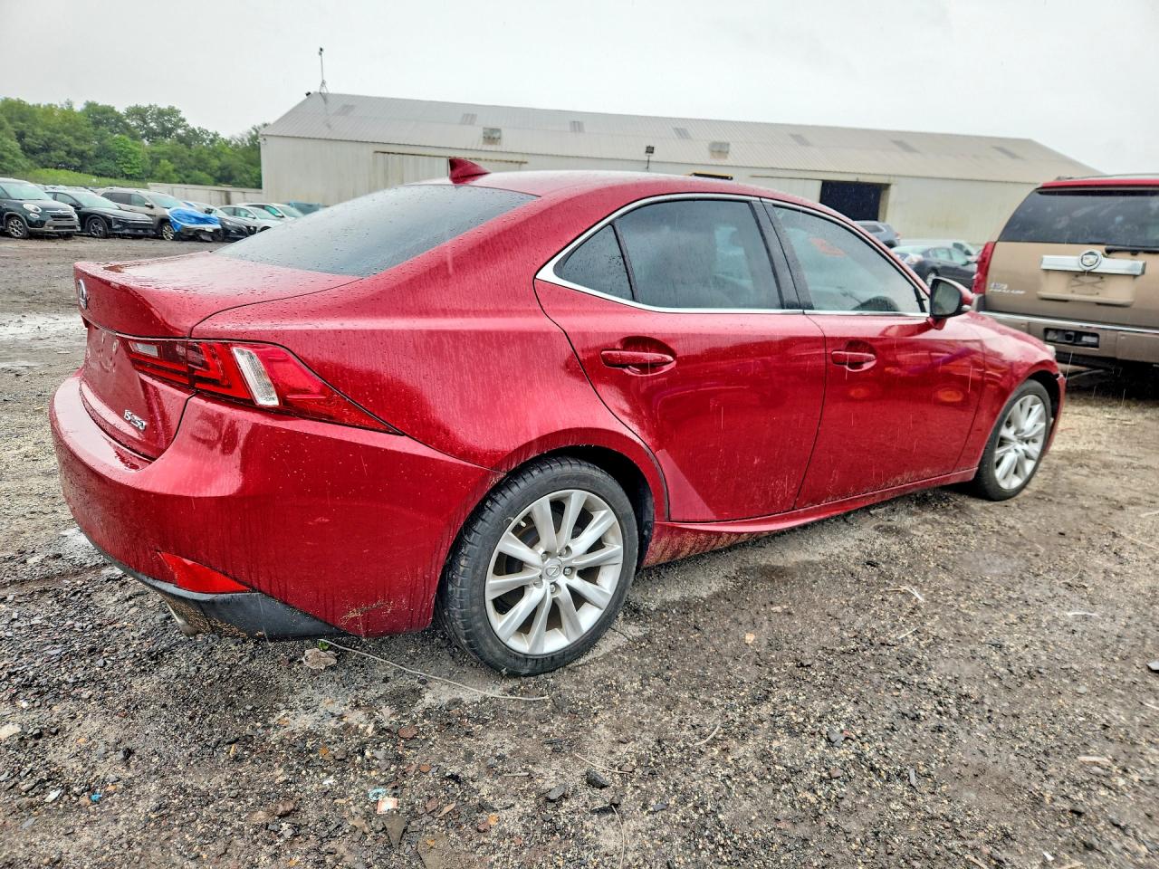 2015 Lexus Is 250 Red vin: JTHBF1D26F5076499