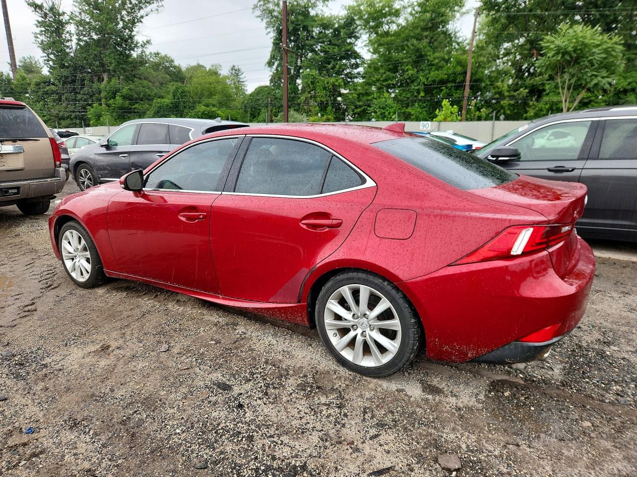 2015 Lexus Is 250 Red vin: JTHBF1D26F5076499