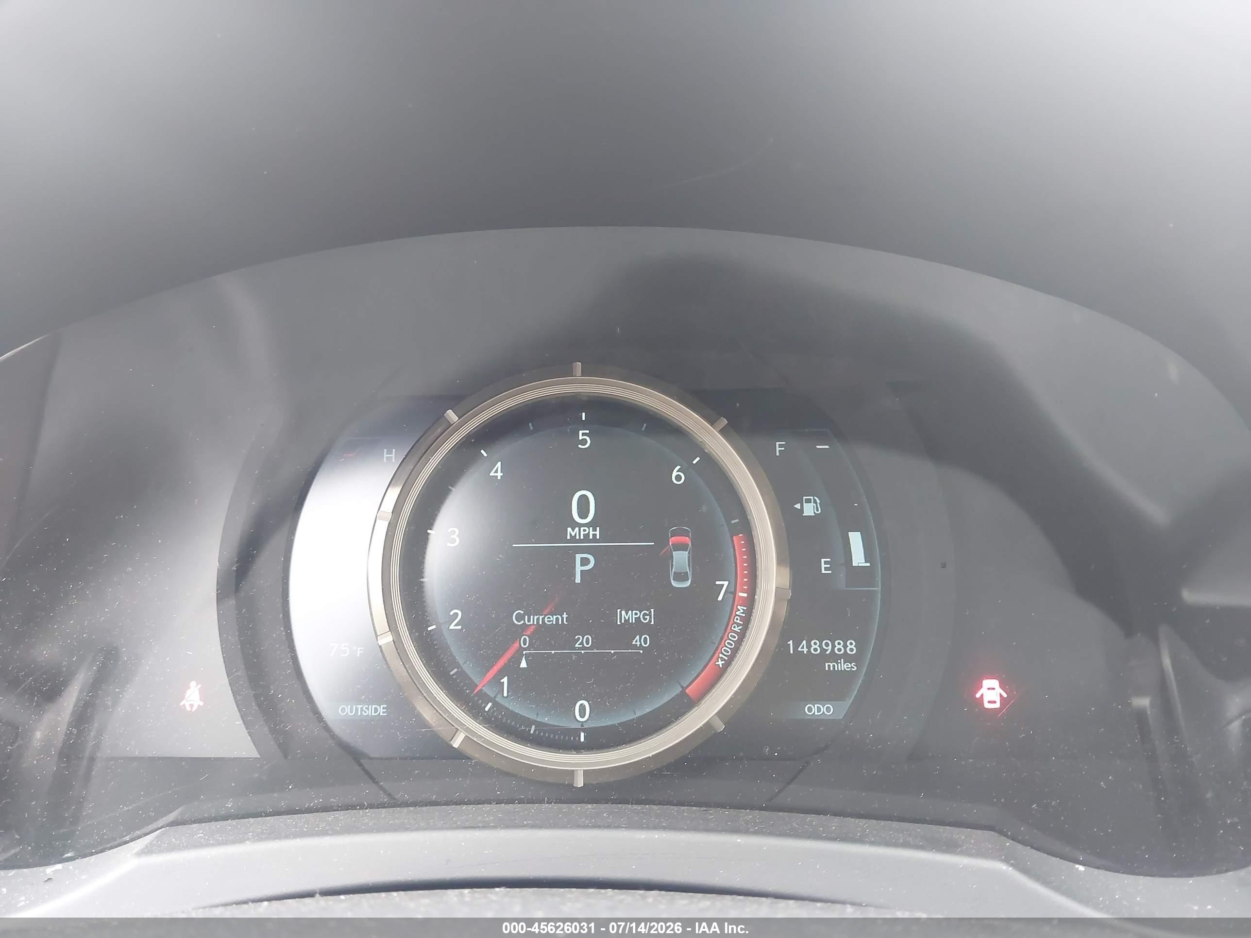 2015 Lexus Is 250   Серый vin: JTHBF1D26F5079435