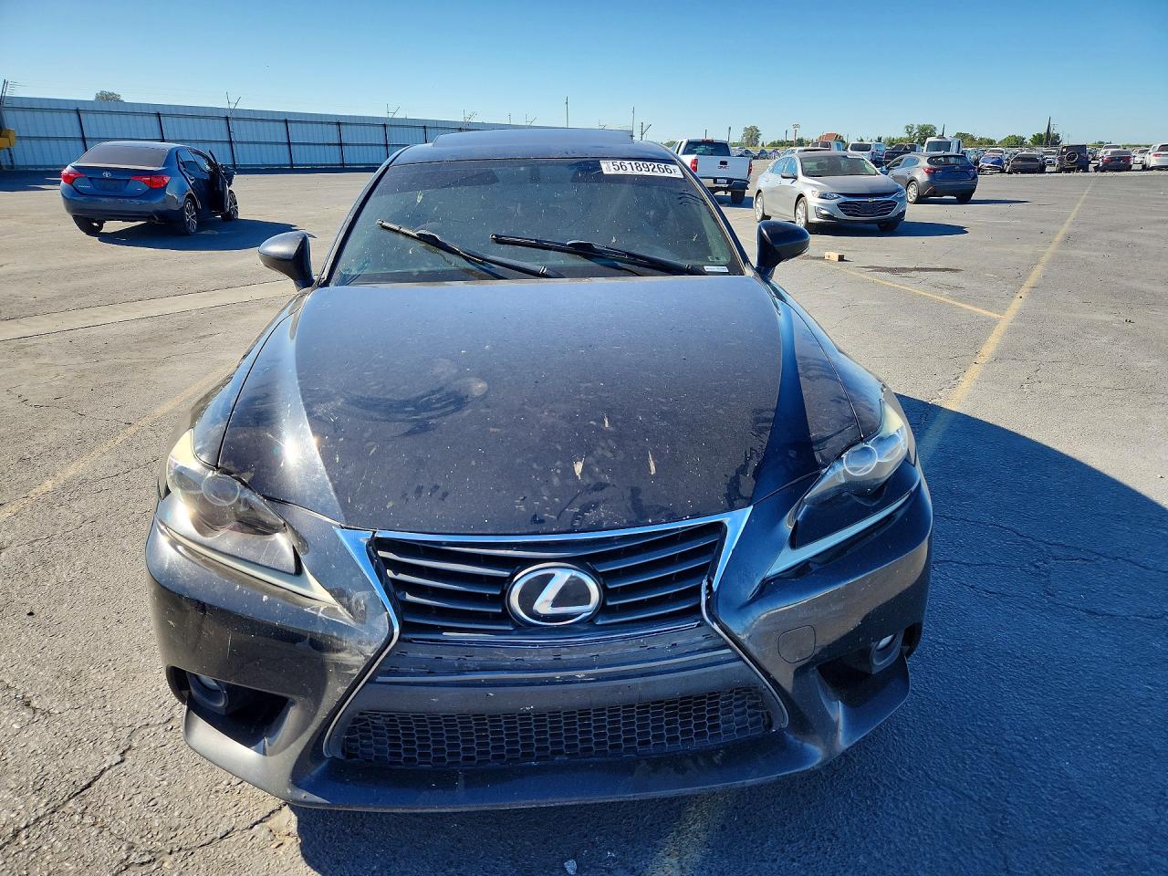 2015 Lexus Is 250 Черный vin: JTHBF1D26F5081749