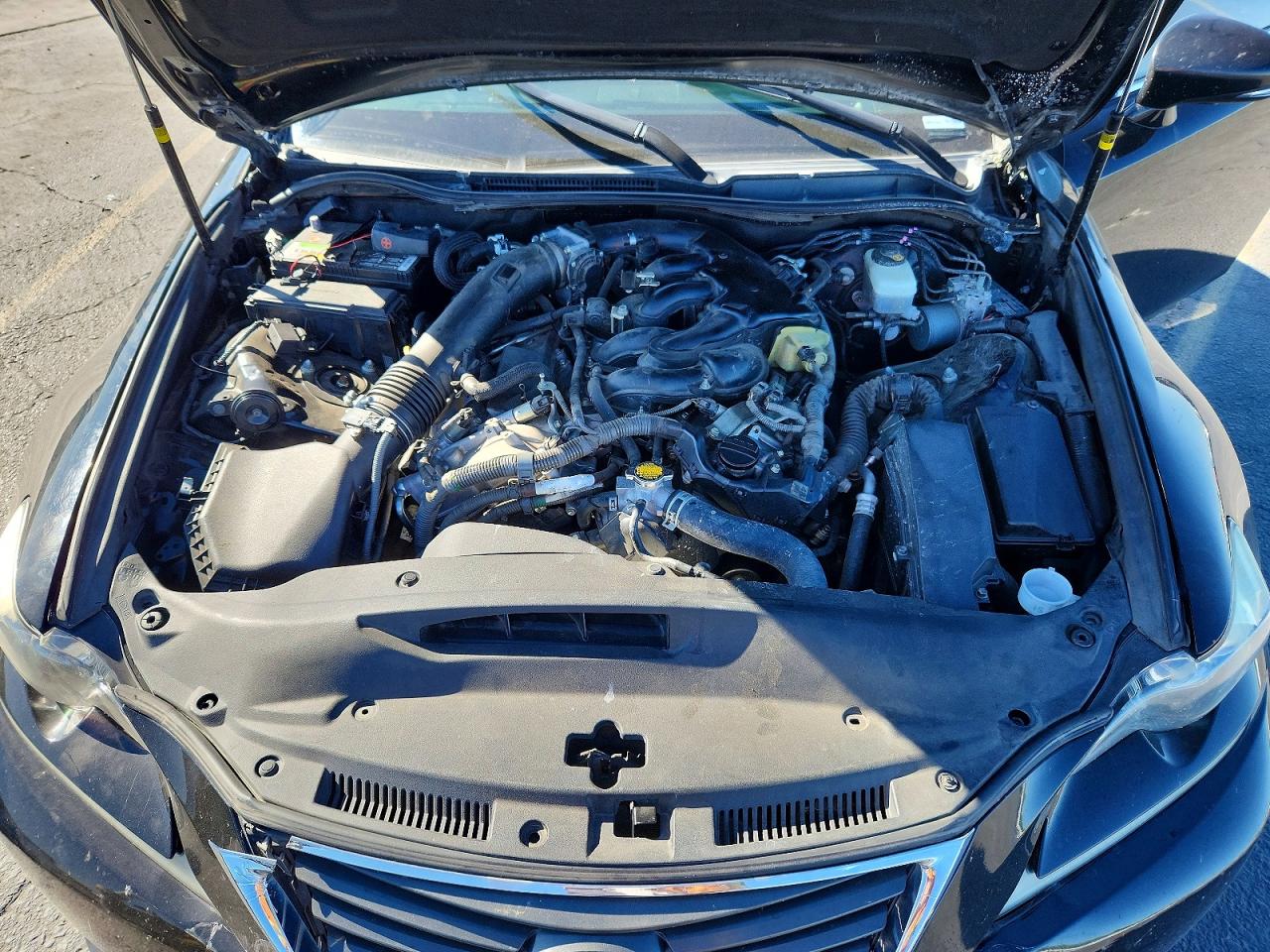 2015 Lexus Is 250 Черный vin: JTHBF1D26F5081749