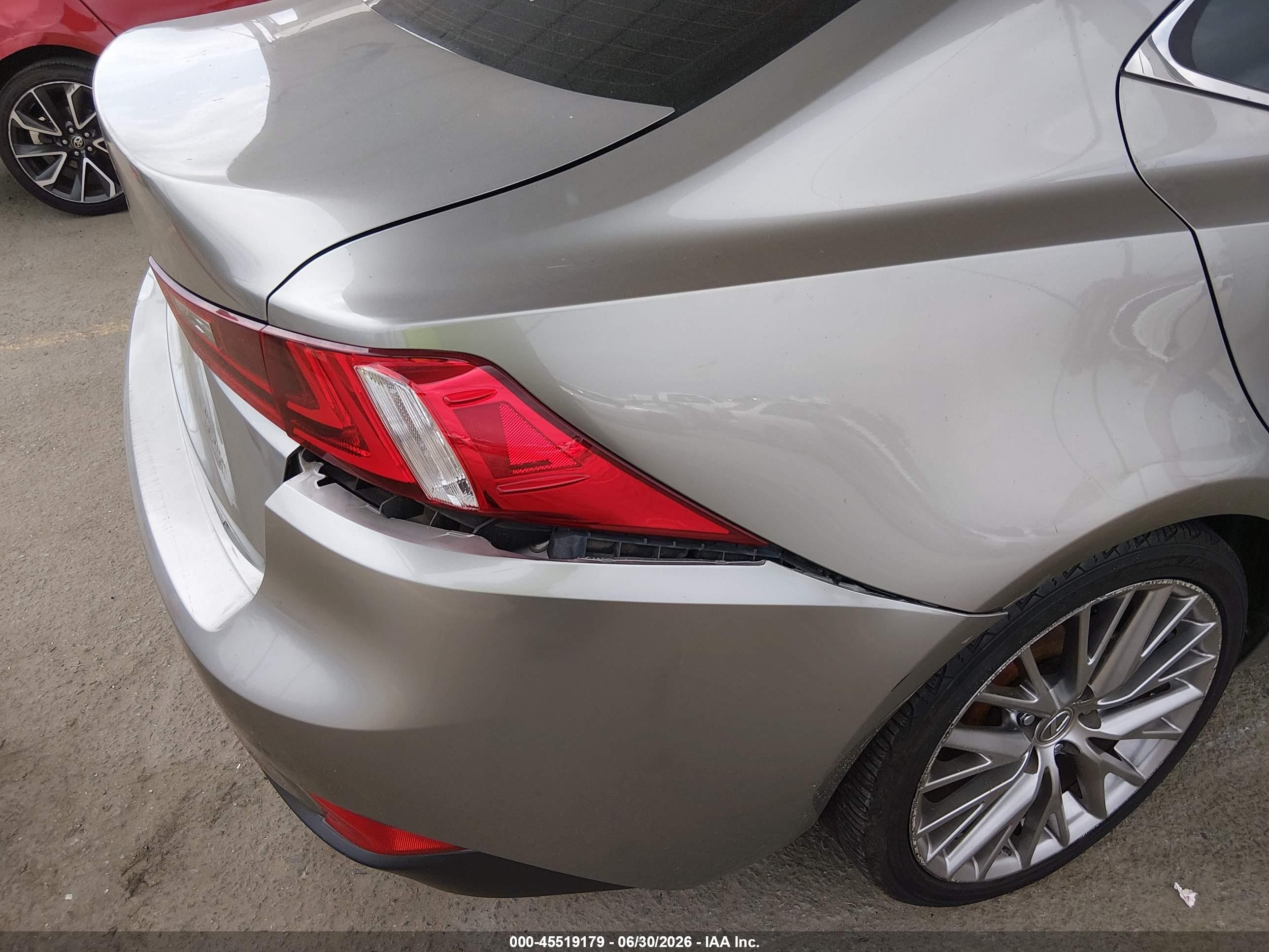 2014 Lexus Is 250   Gray vin: JTHBF1D27E5001891