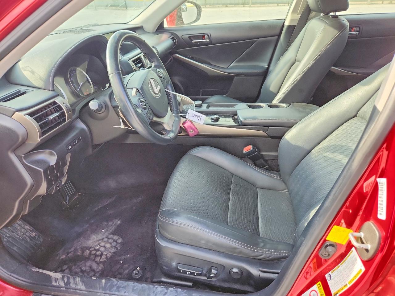 2014 Lexus Is 250 Red vin: JTHBF1D27E5002524