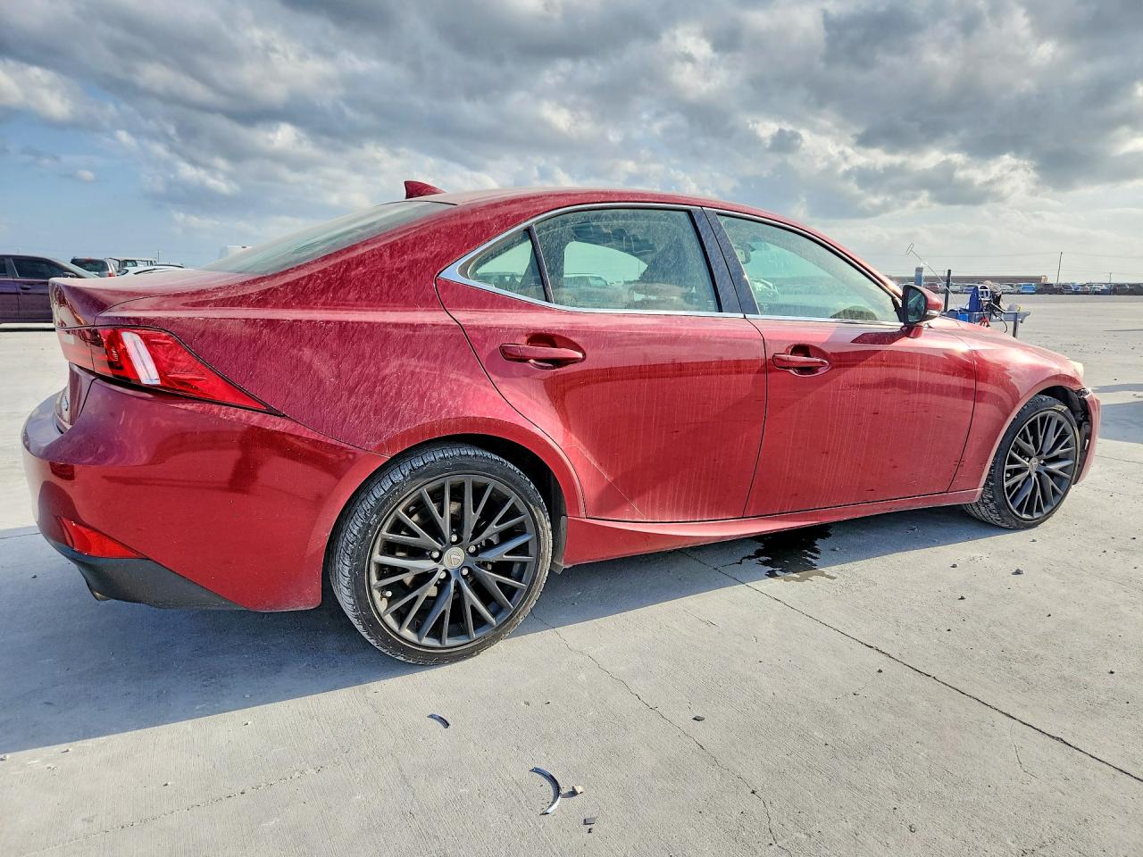 2014 Lexus Is 250 Red vin: JTHBF1D27E5002524